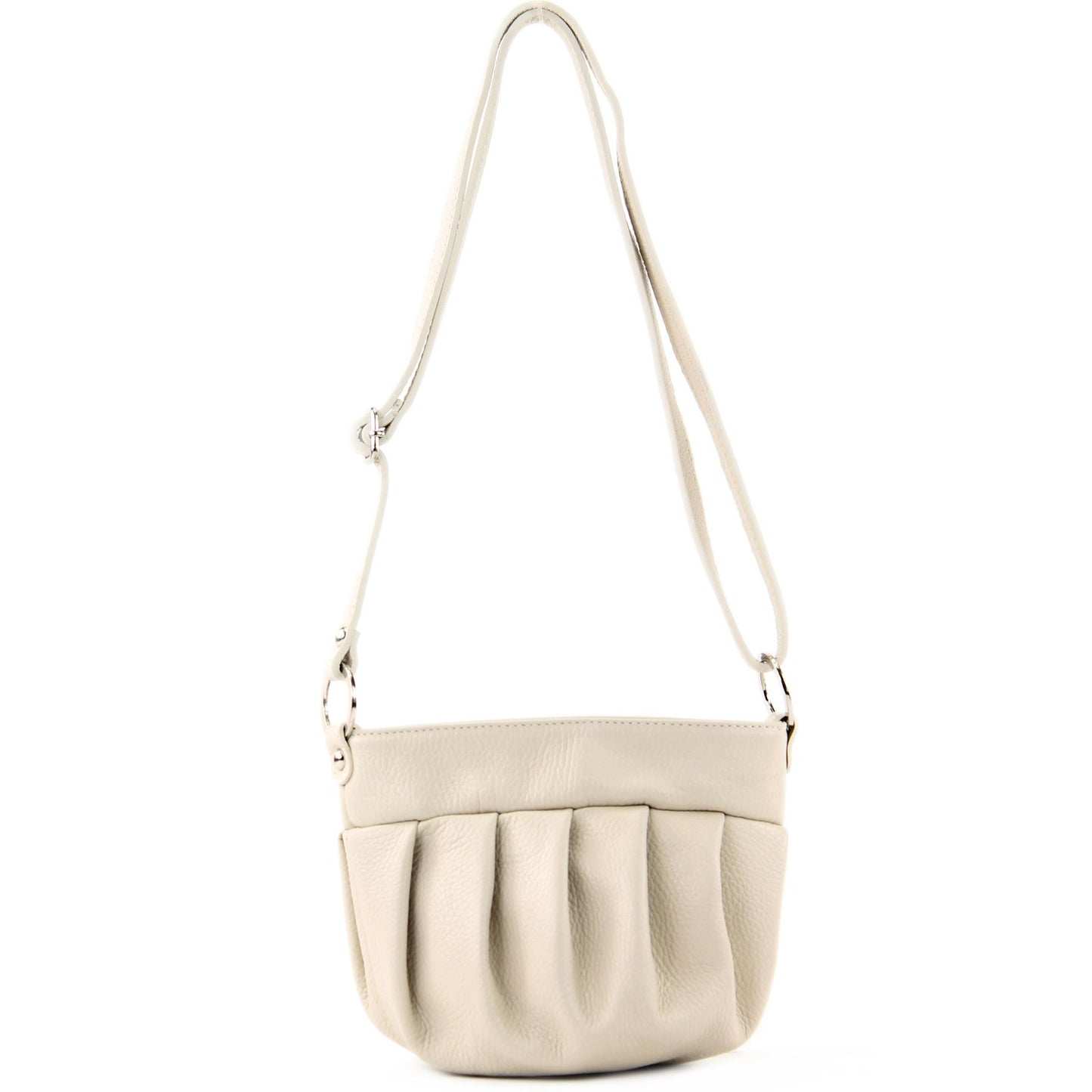 modamoda de T191 Damen Leder Umhängetasche Schultertasche Klein handmade in Italy