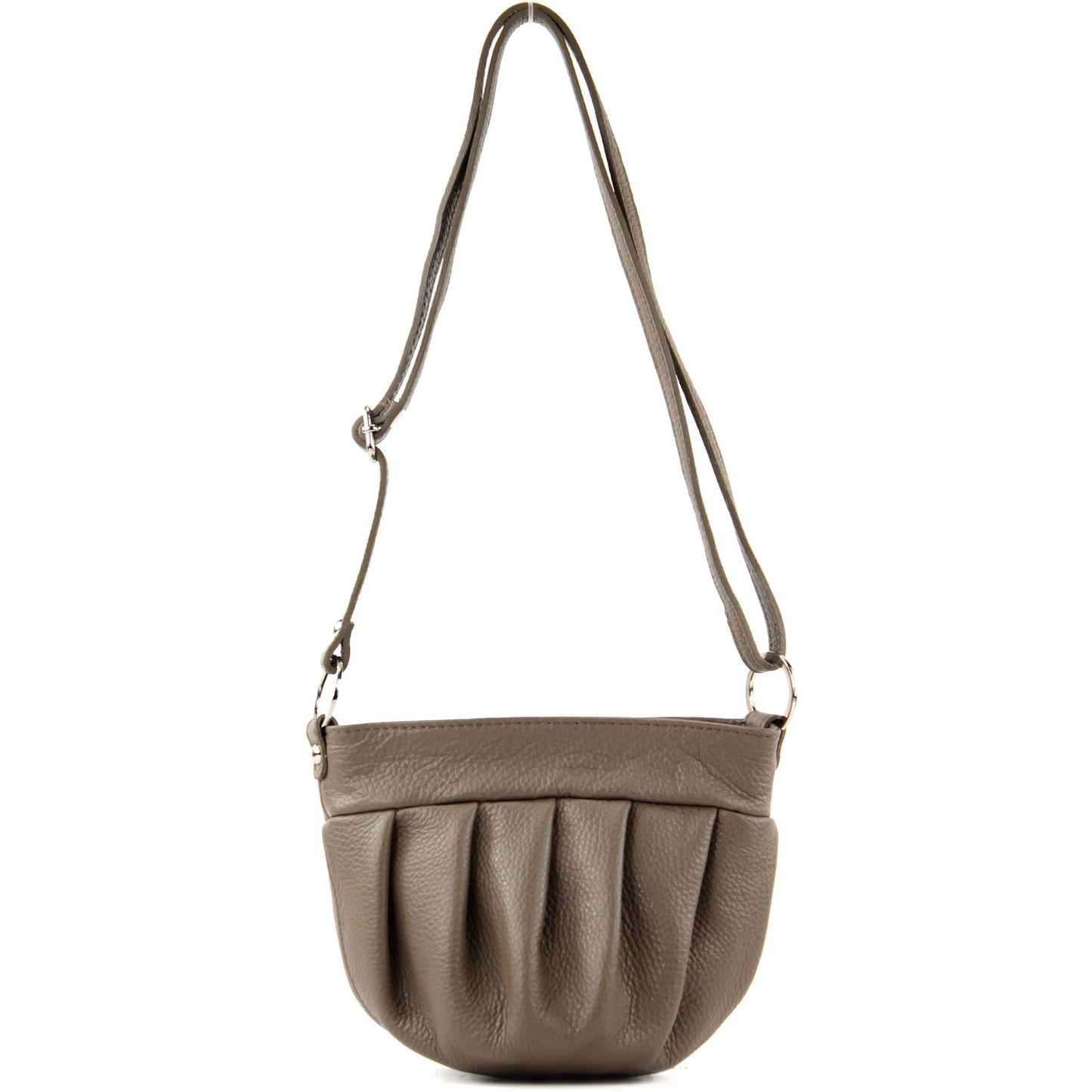 modamoda de T191 Damen Leder Umhängetasche Schultertasche Klein handmade in Italy