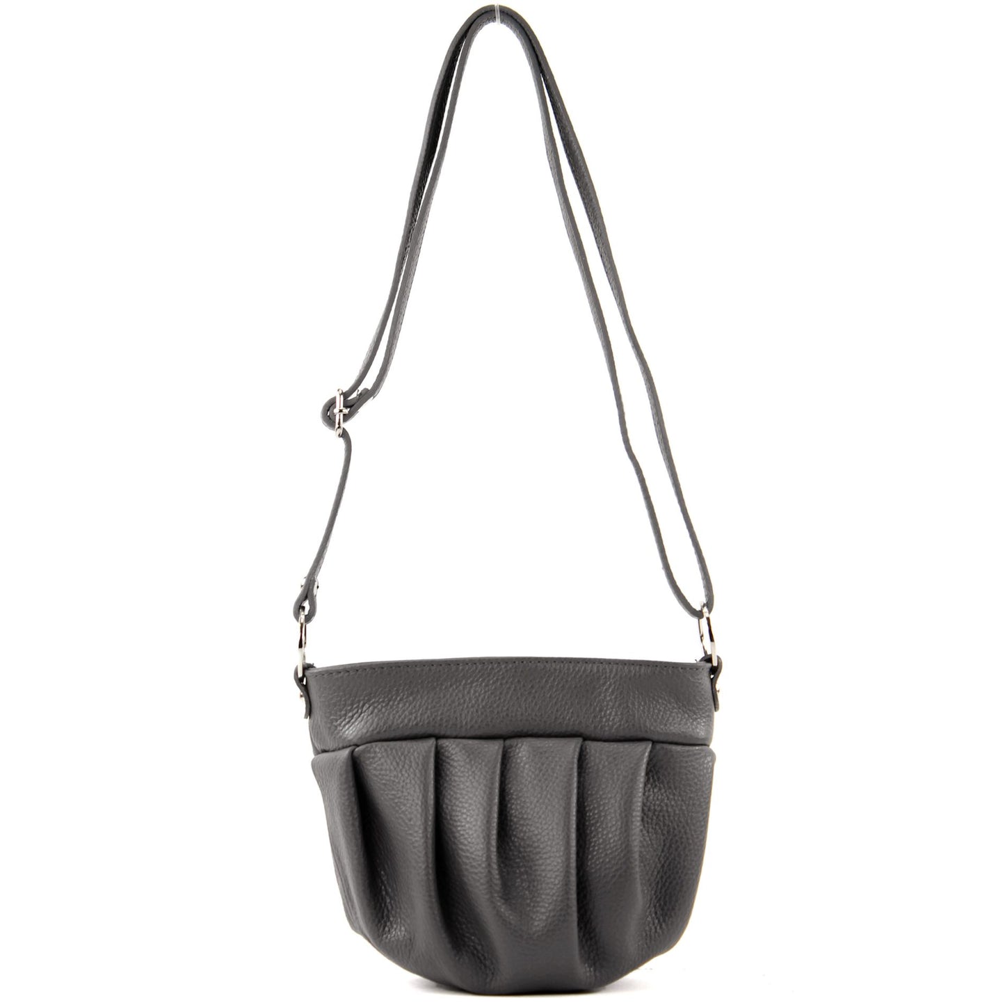 modamoda de T191 Damen Leder Umhängetasche Schultertasche Klein handmade in Italy