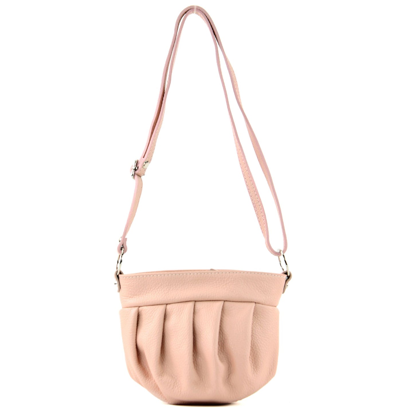 modamoda de T191 Damen Leder Umhängetasche Schultertasche Klein handmade in Italy