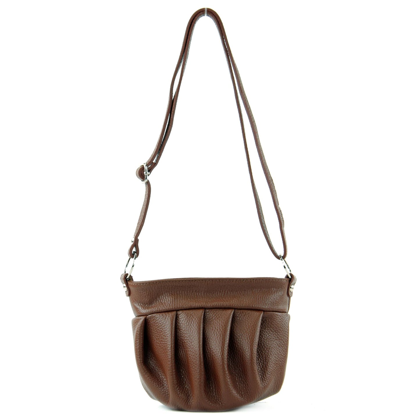 modamoda de T191 Damen Leder Umhängetasche Schultertasche Klein handmade in Italy