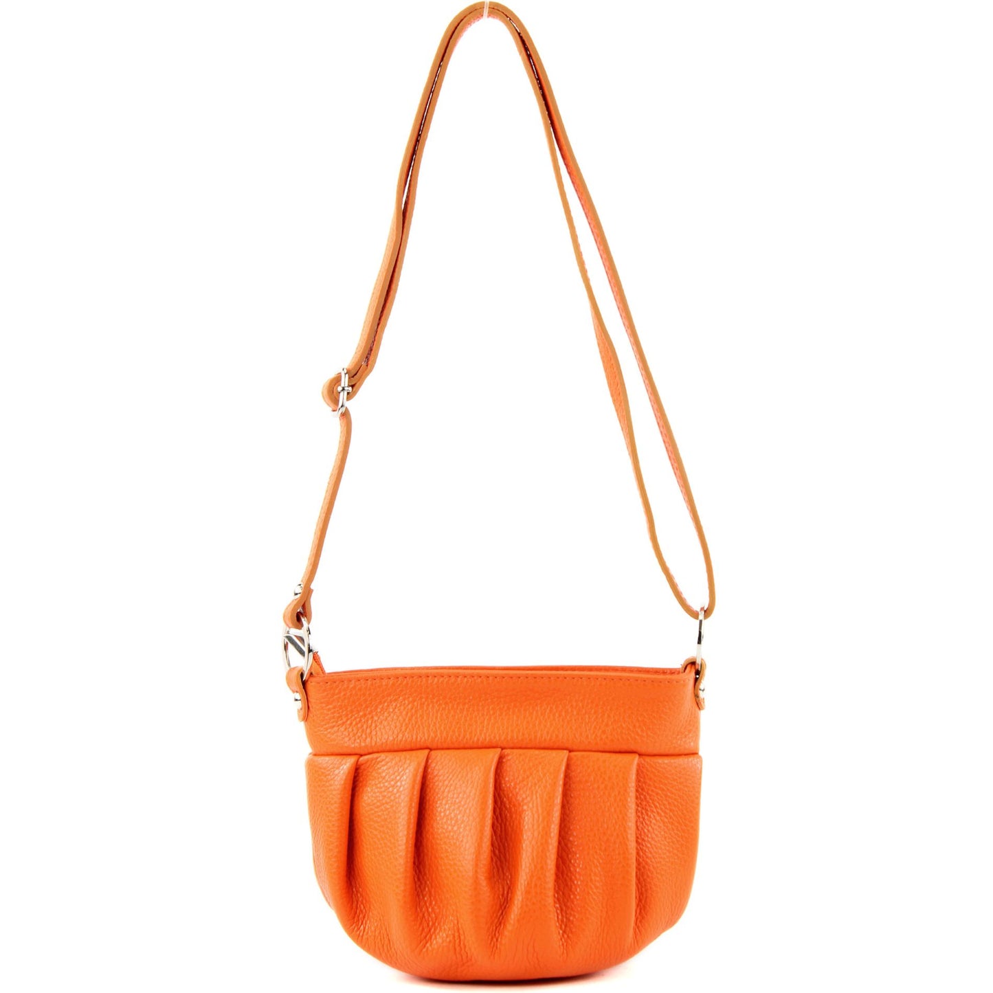 modamoda de T191 Damen Leder Umhängetasche Schultertasche Klein handmade in Italy