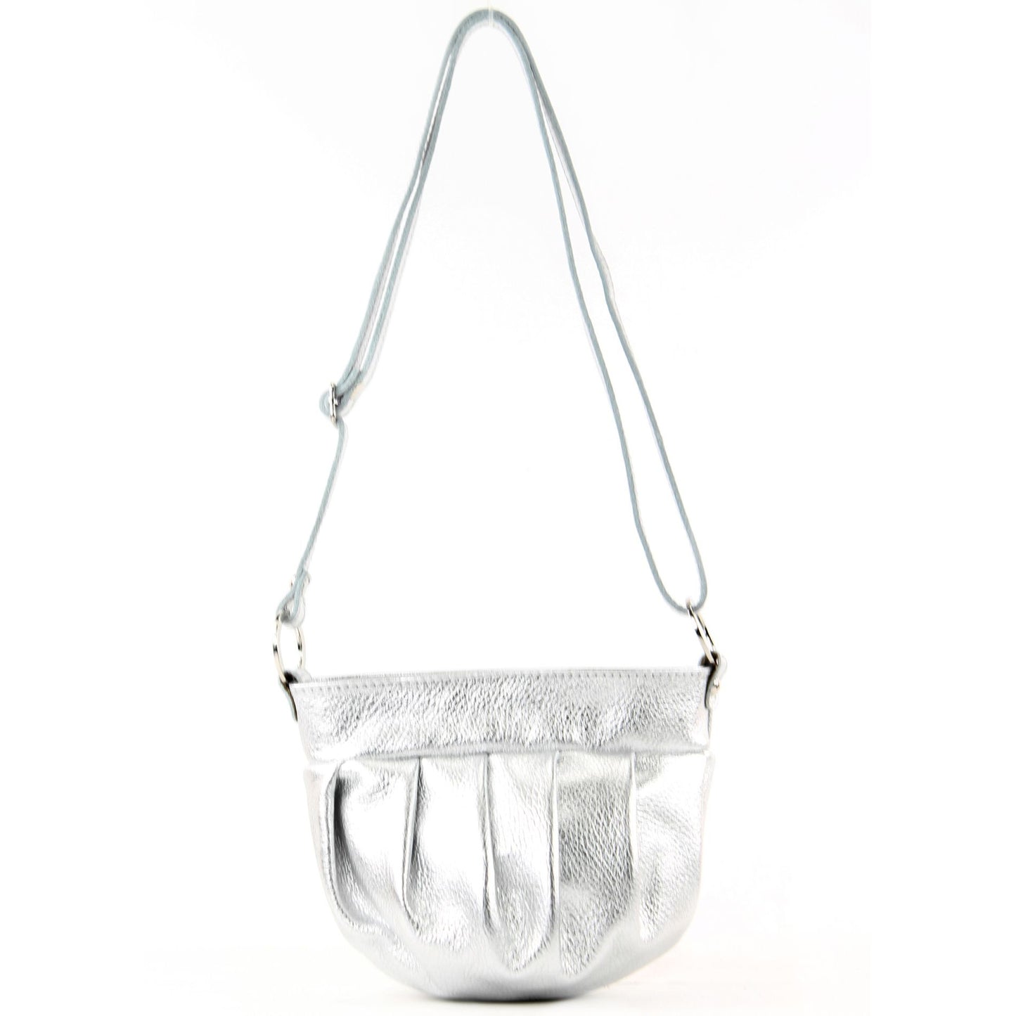 modamoda de T191 Damen Leder Umhängetasche Schultertasche Klein handmade in Italy