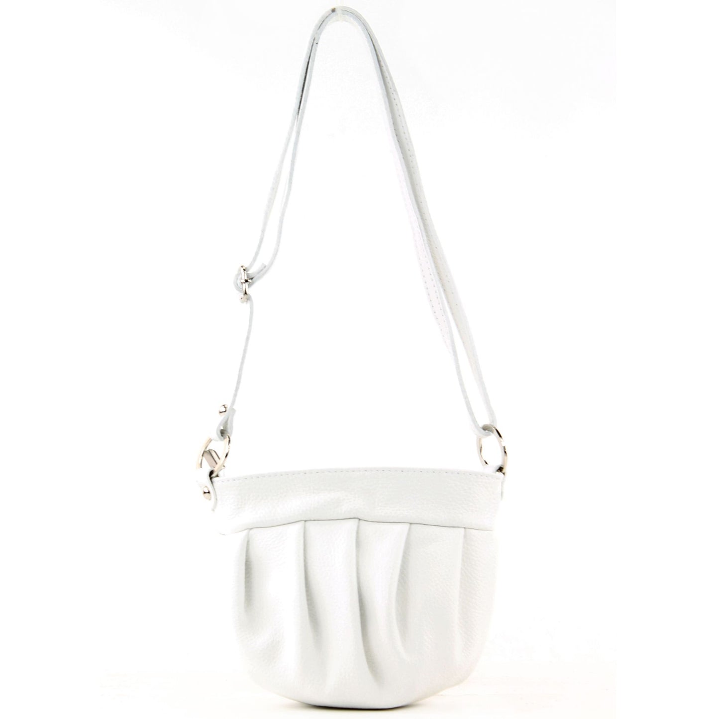 modamoda de T191 Damen Leder Umhängetasche Schultertasche Klein handmade in Italy