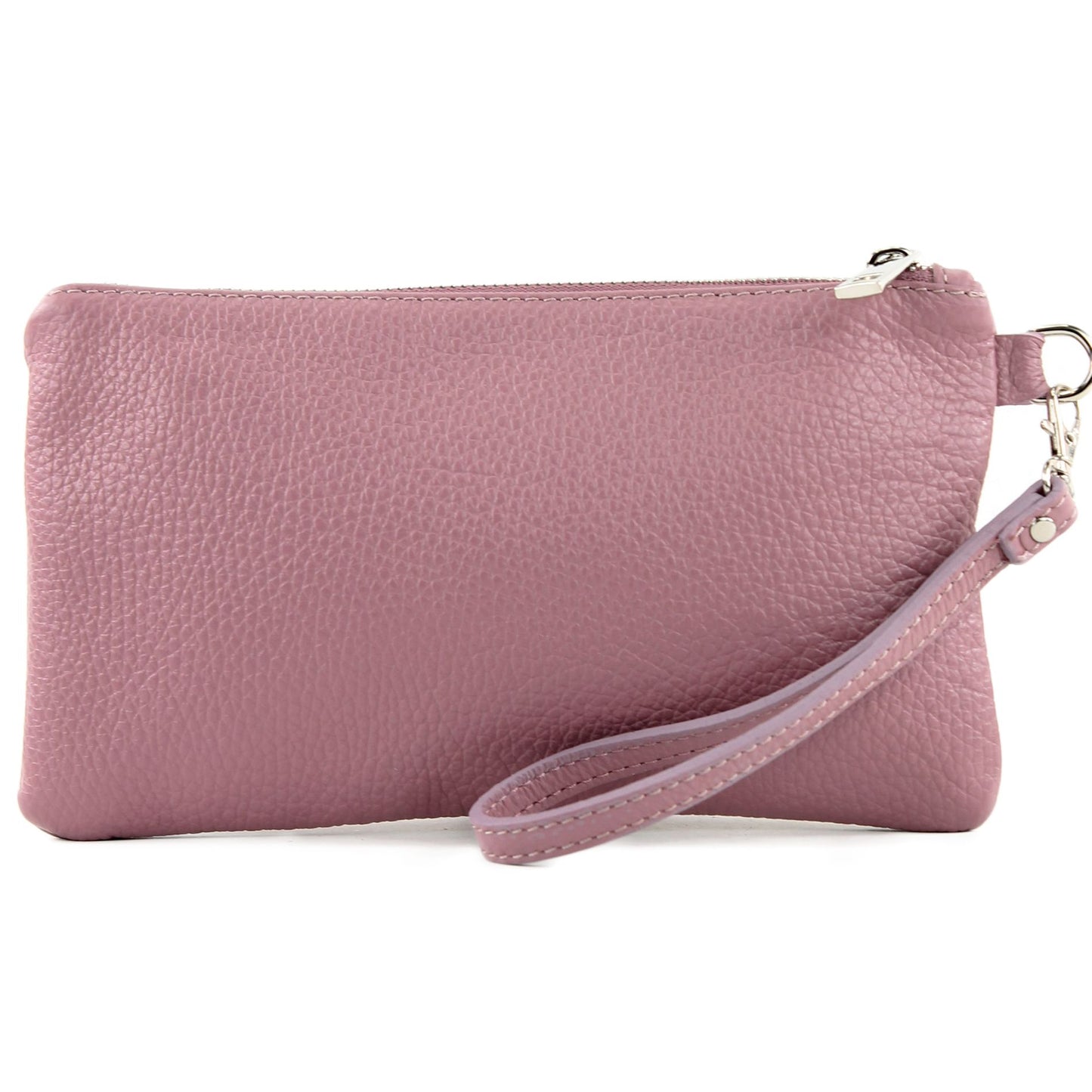 modamoda de - T193 - ital. Clutch Handgelenktasche Leder Small