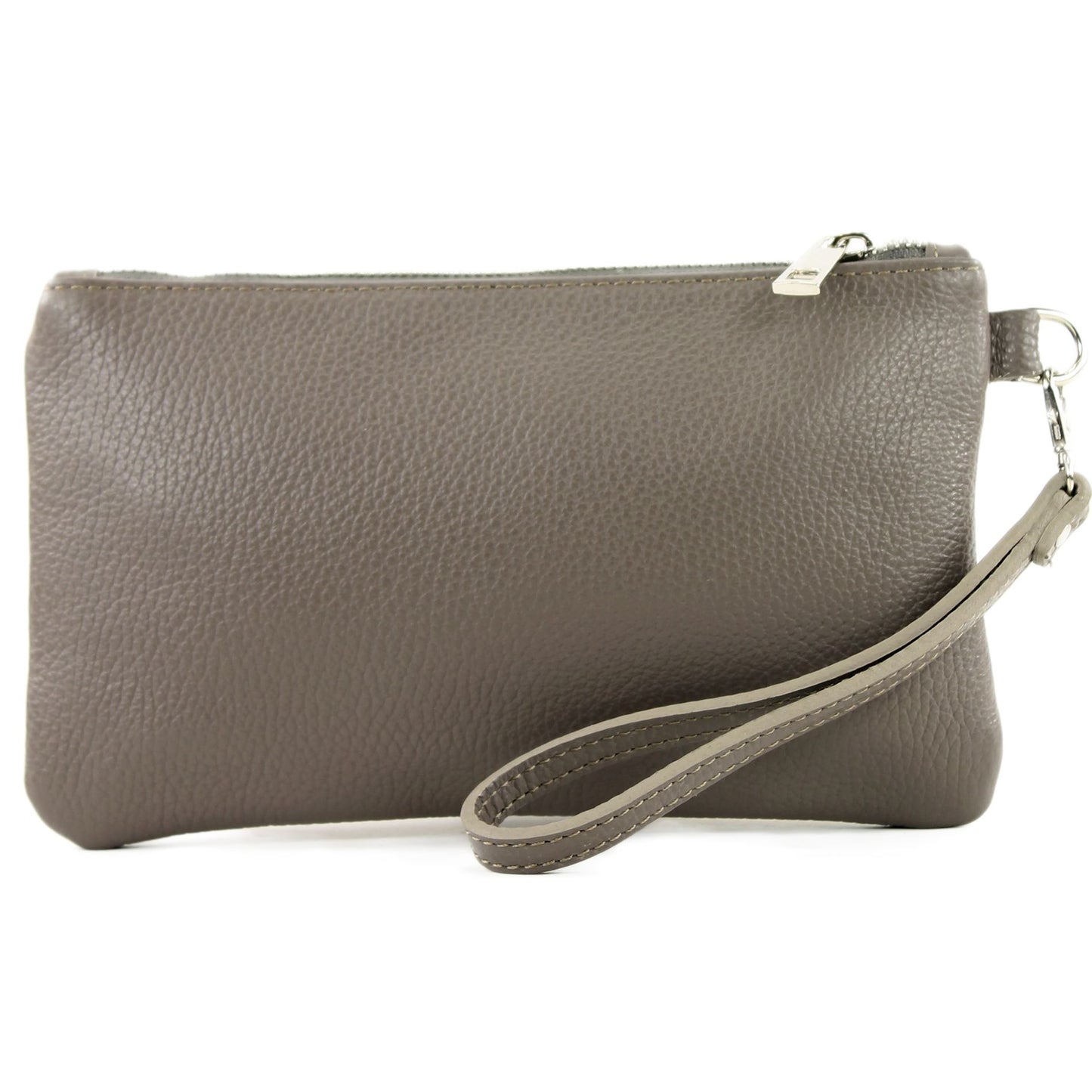 modamoda de - T193 - ital. Clutch Handgelenktasche Leder Small