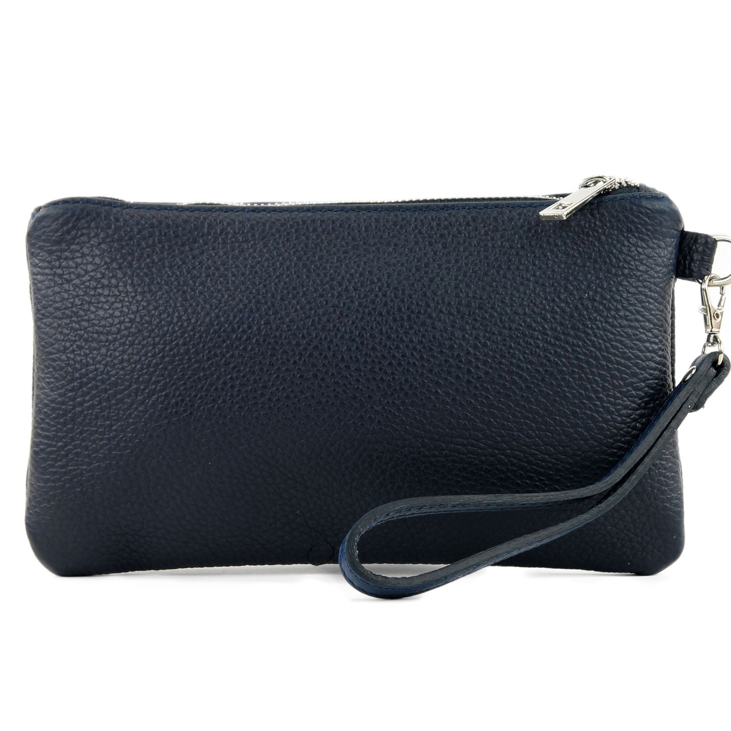 modamoda de - T193 - ital. Clutch Handgelenktasche Leder Small