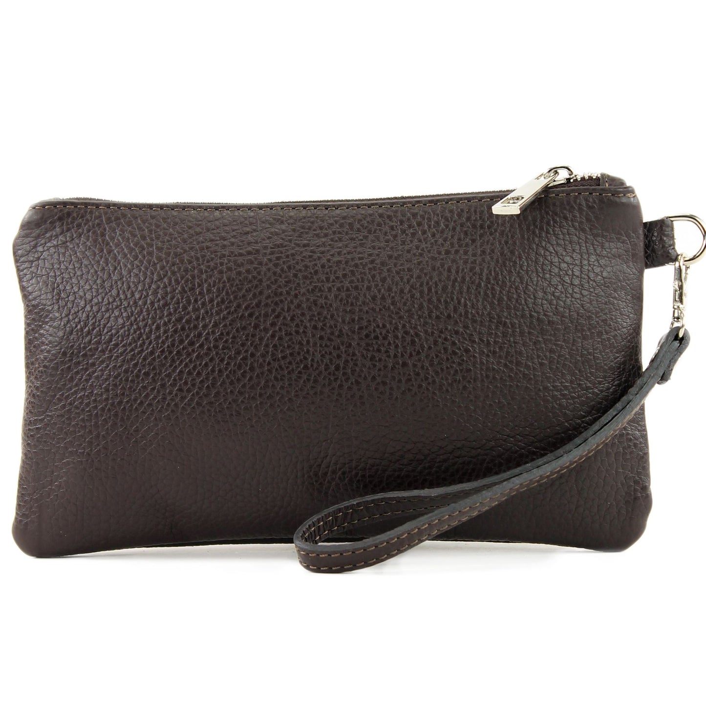 modamoda de - T193 - ital. Clutch Handgelenktasche Leder Small