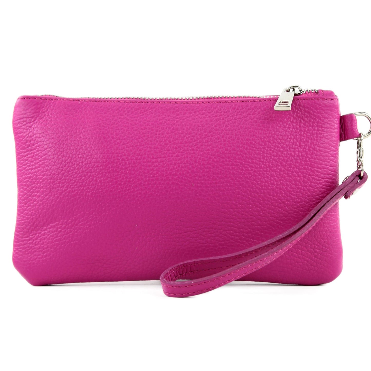 modamoda de - T193 - ital. Clutch Handgelenktasche Leder Small