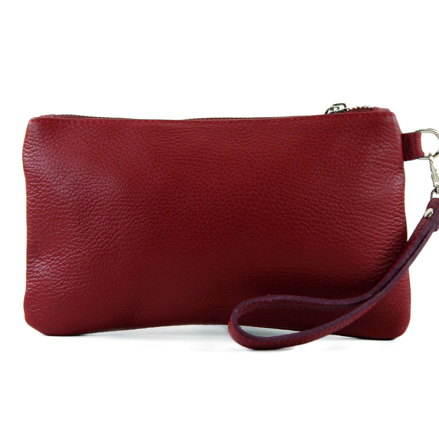 modamoda de - T193 - ital. Clutch Handgelenktasche Leder Small