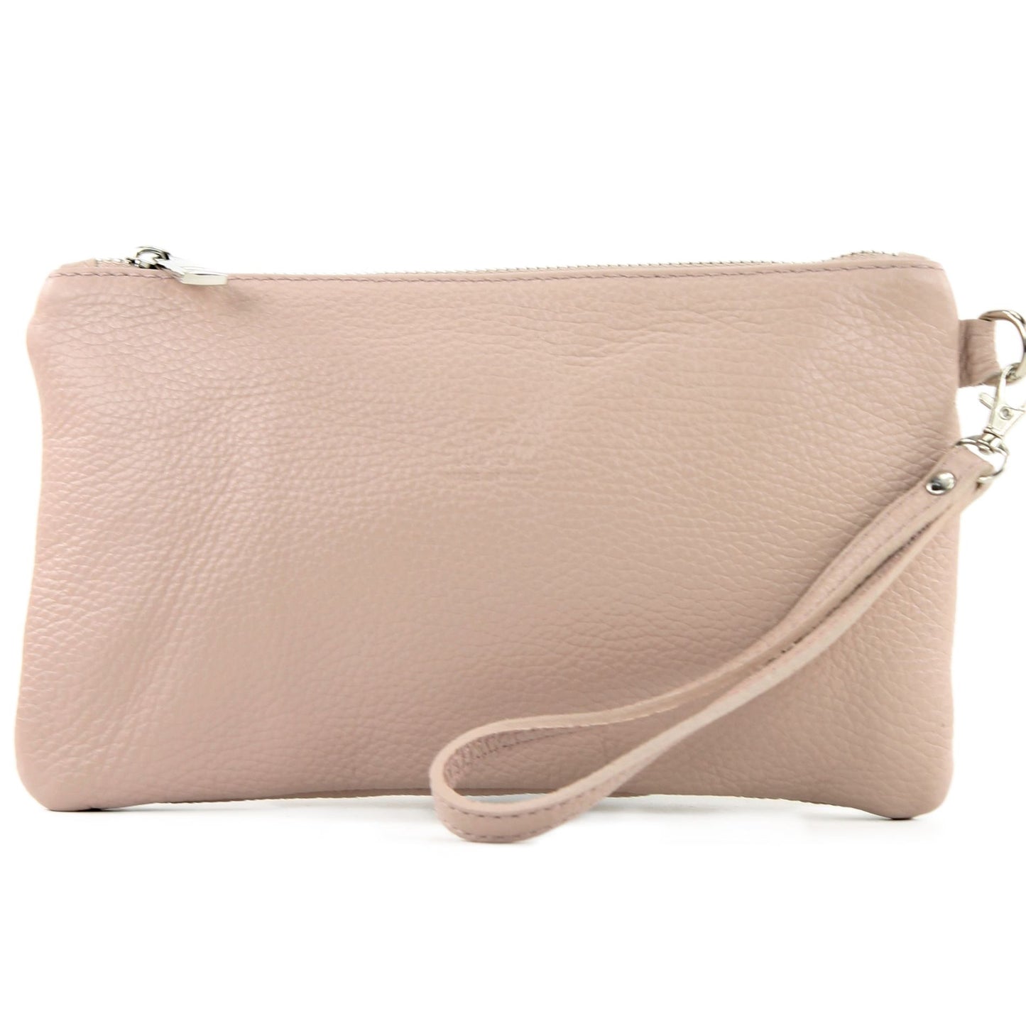 modamoda de - T193 - ital. Clutch Handgelenktasche Leder Small