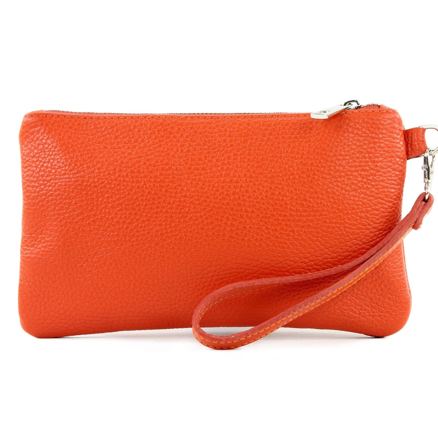 modamoda de - T193 - ital. Clutch Handgelenktasche Leder Small