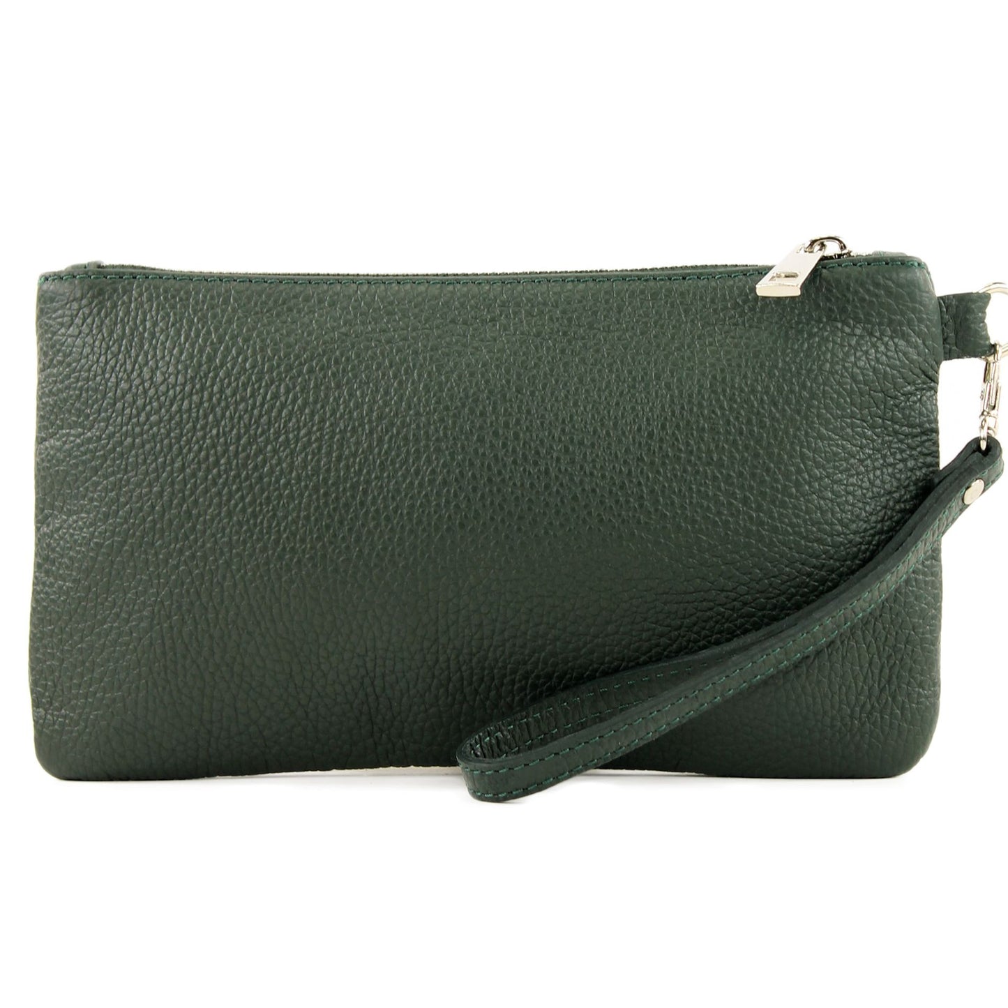 modamoda de - T193 - ital. Clutch Handgelenktasche Leder Small