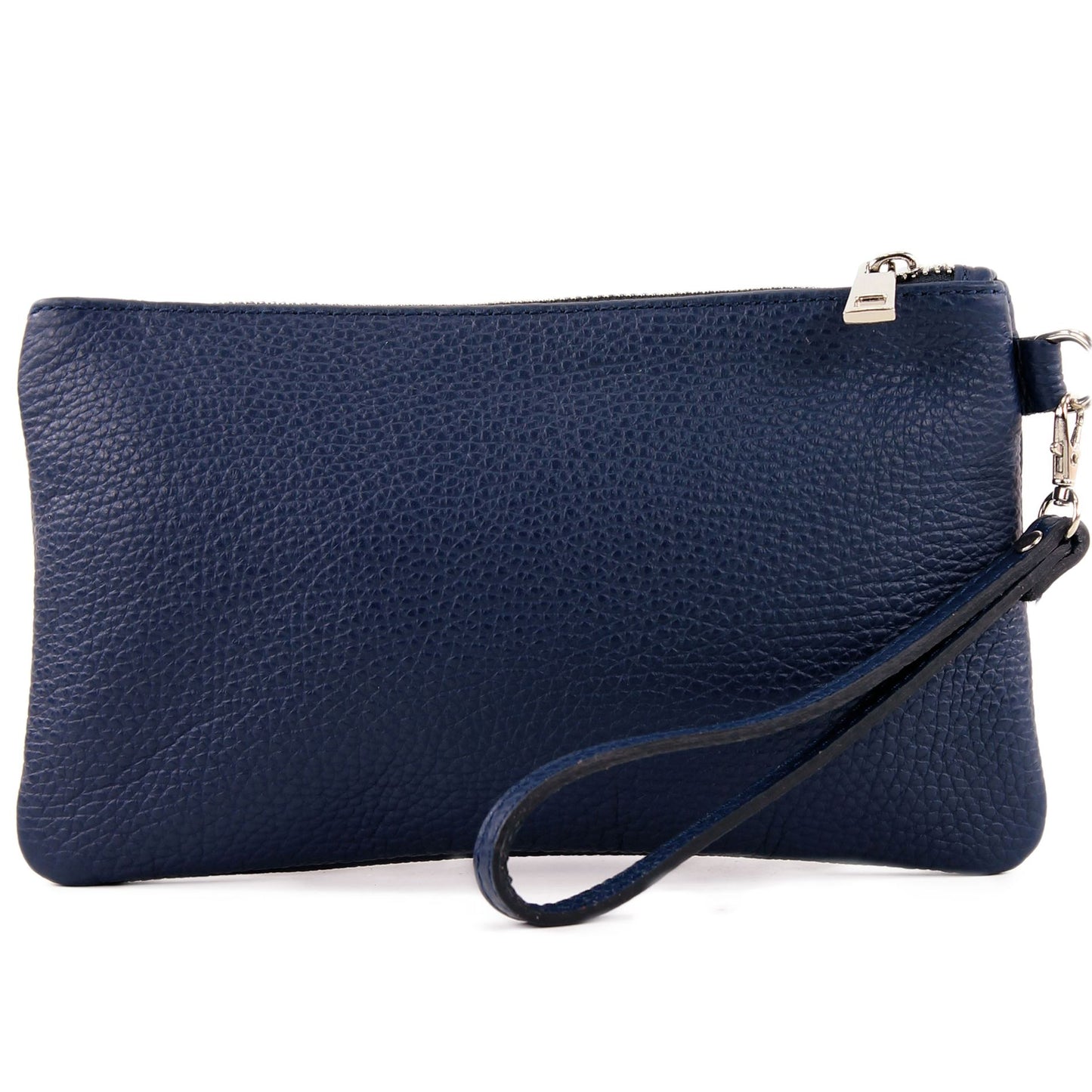 modamoda de - T193 - ital. Clutch Handgelenktasche Leder Small