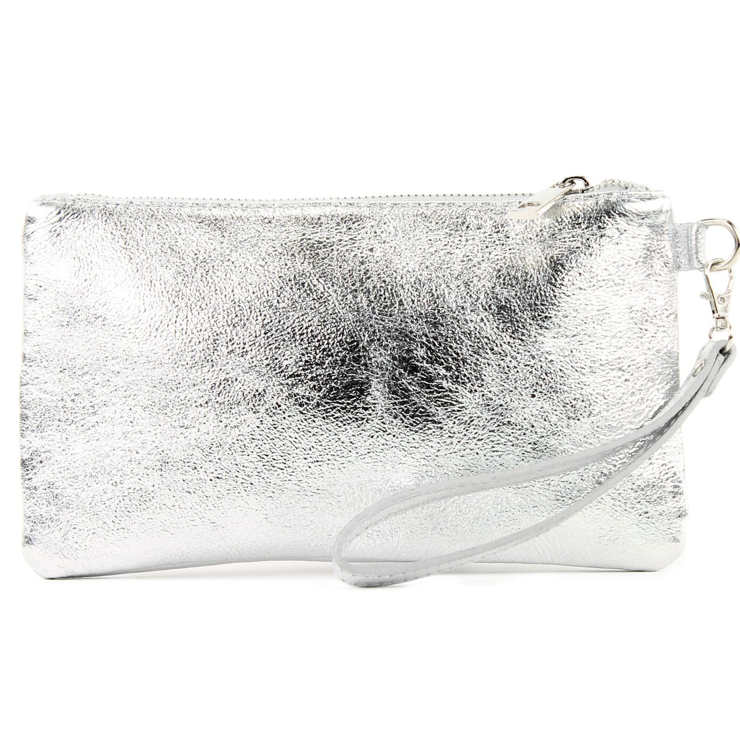 modamoda de - T193 - ital. Clutch Handgelenktasche Leder Small