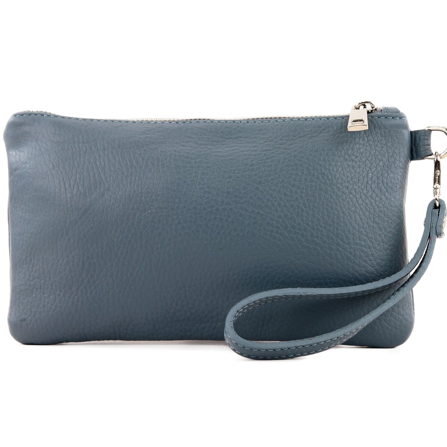 modamoda de - T193 - ital. Clutch Handgelenktasche Leder Small