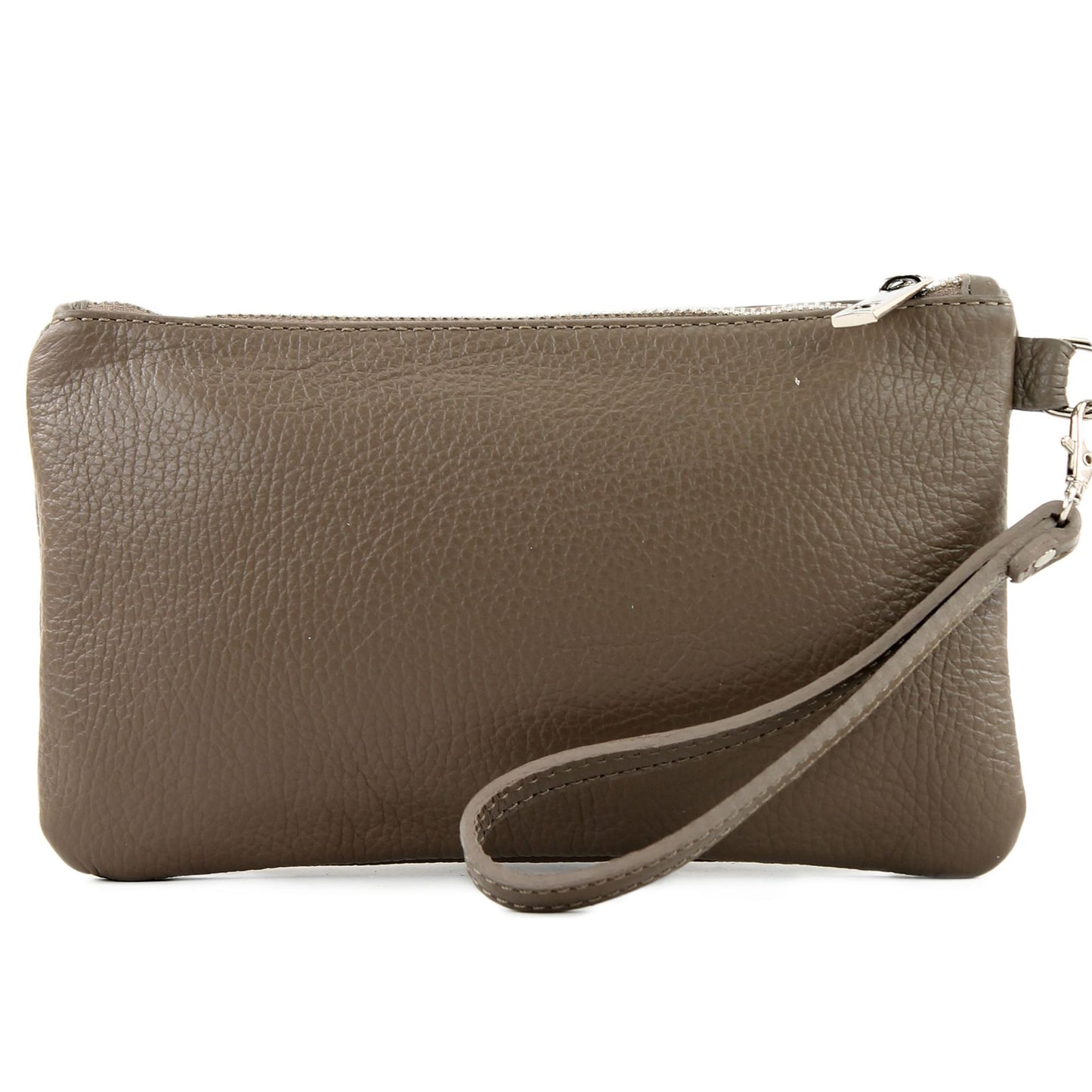 modamoda de - T193 - ital. Clutch Handgelenktasche Leder Small