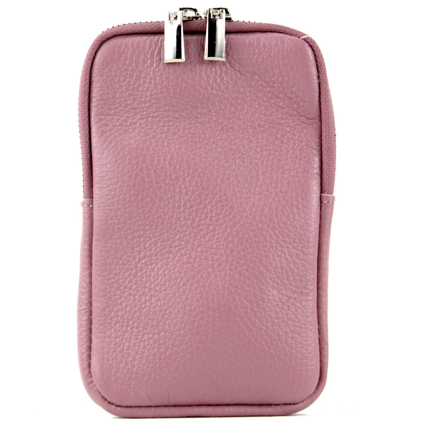 modamoda de - T197 - ital. Leder Umhängetasche Handytasche Klein