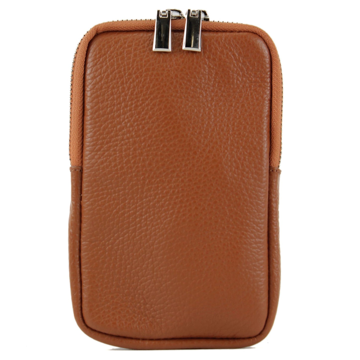 modamoda de - T197 - ital. Leder Umhängetasche Handytasche Klein