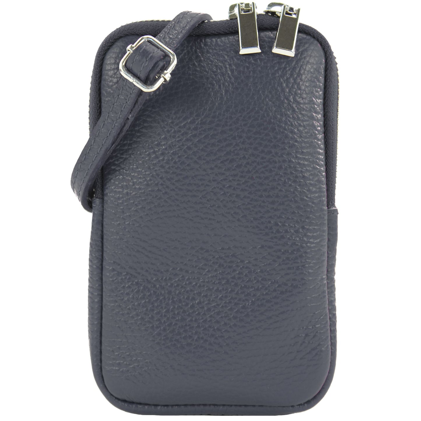 modamoda de - T197 - ital. Leder Umhängetasche Handytasche Klein