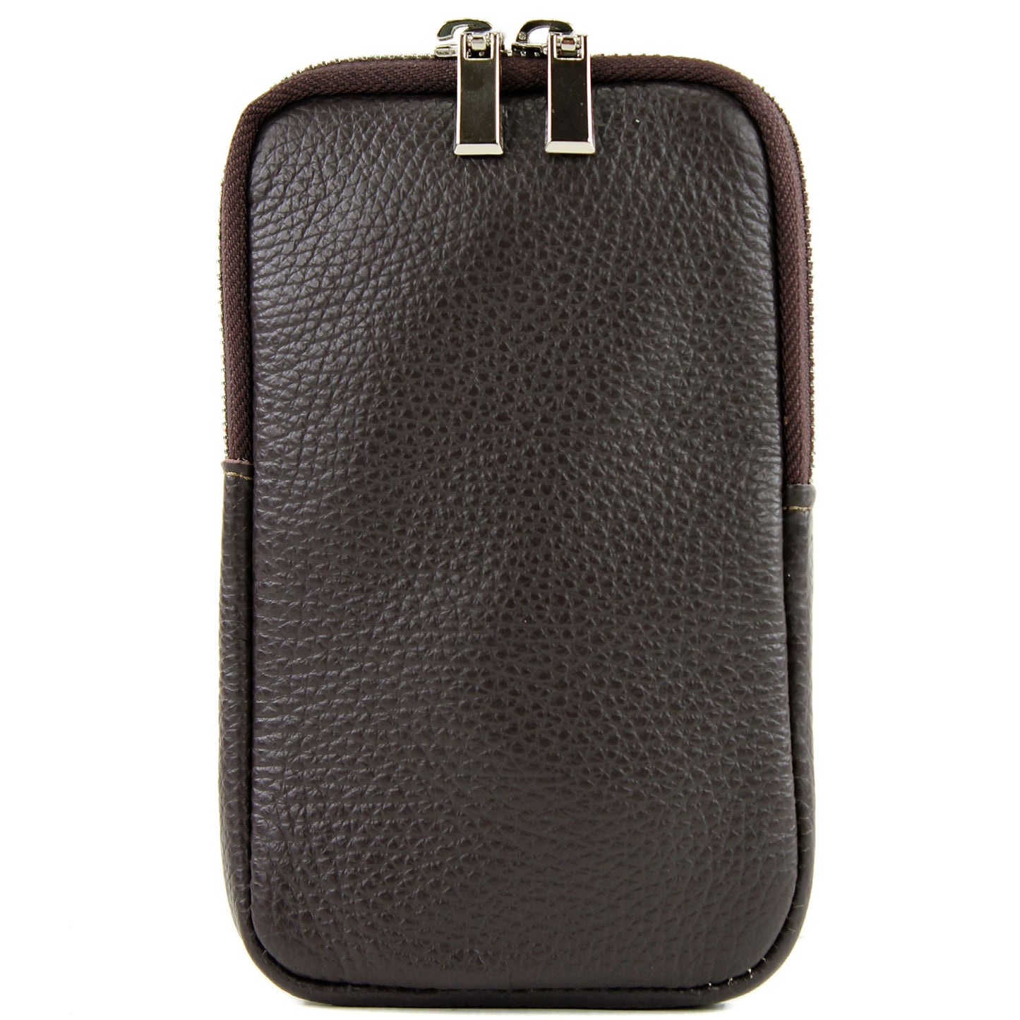 modamoda de - T197 - ital. Leder Umhängetasche Handytasche Klein