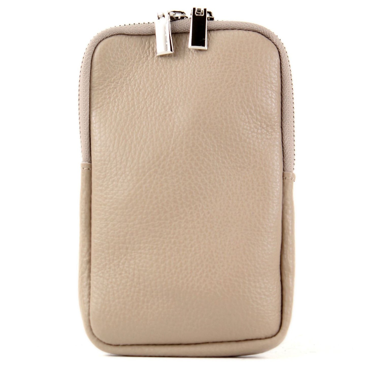 modamoda de - T197 - ital. Leder Umhängetasche Handytasche Klein