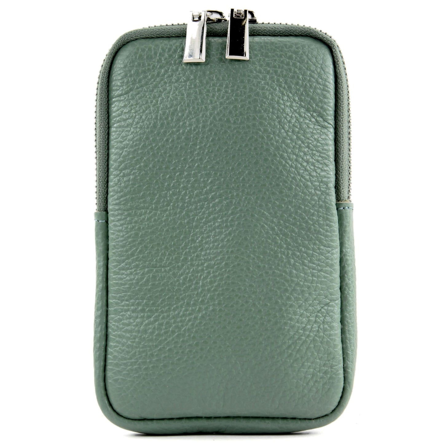 modamoda de - T197 - ital. Leder Umhängetasche Handytasche Klein