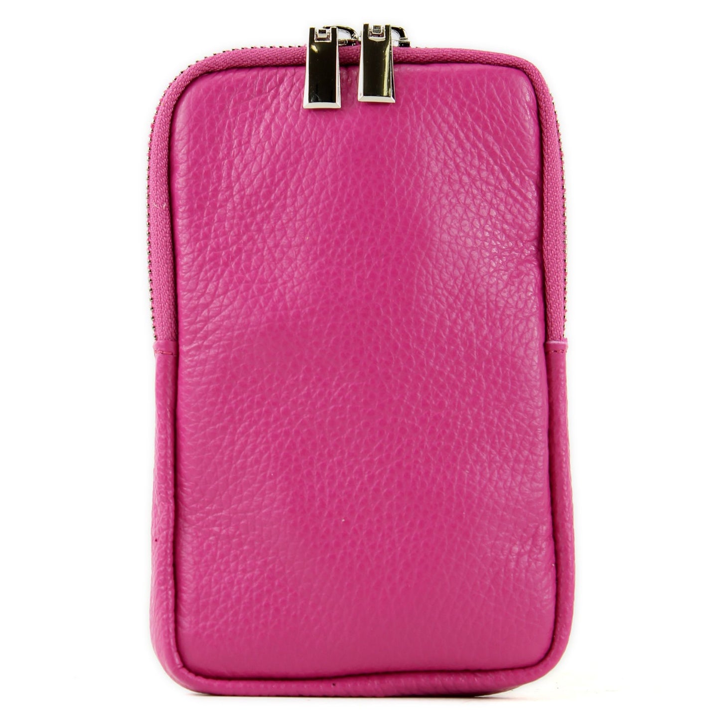 modamoda de - T197 - ital. Leder Umhängetasche Handytasche Klein