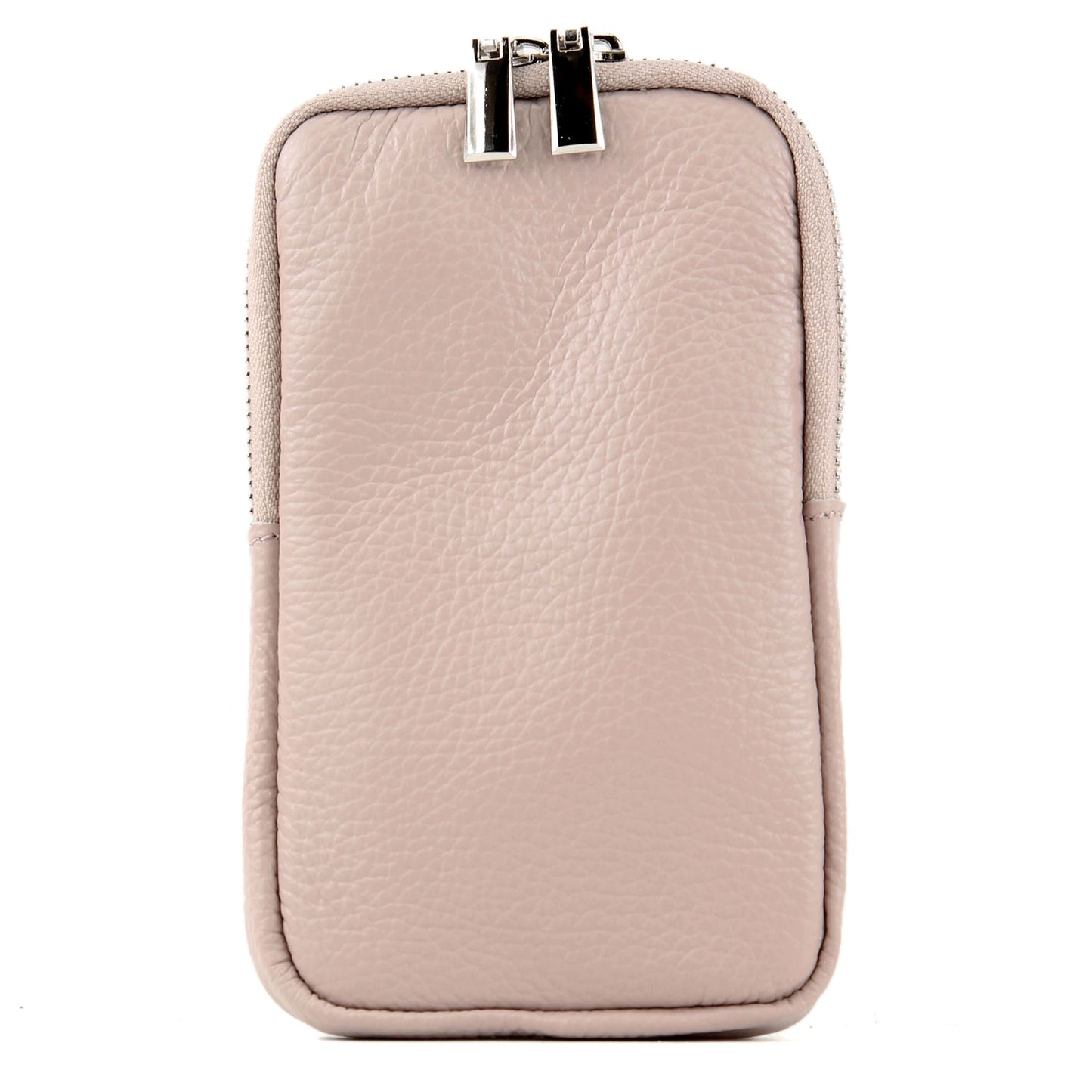 modamoda de - T197 - ital. Leder Umhängetasche Handytasche Klein