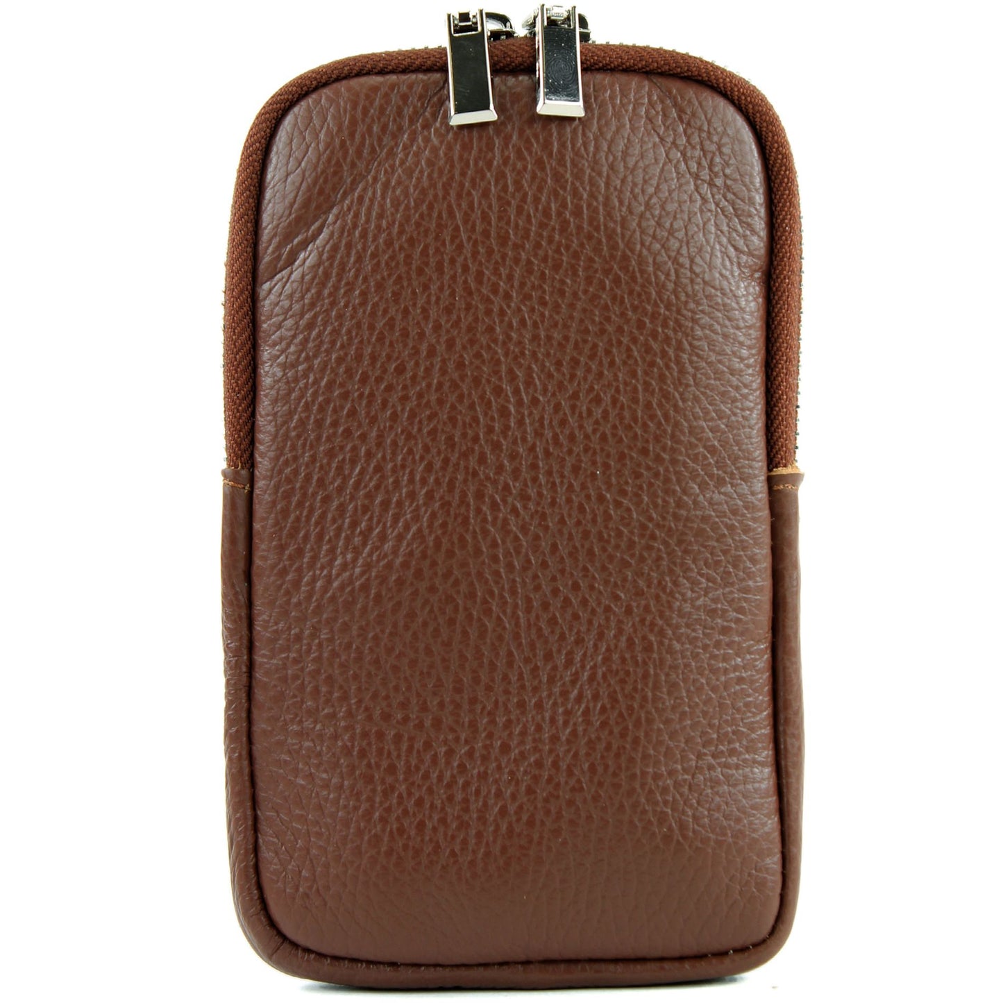 modamoda de - T197 - ital. Leder Umhängetasche Handytasche Klein
