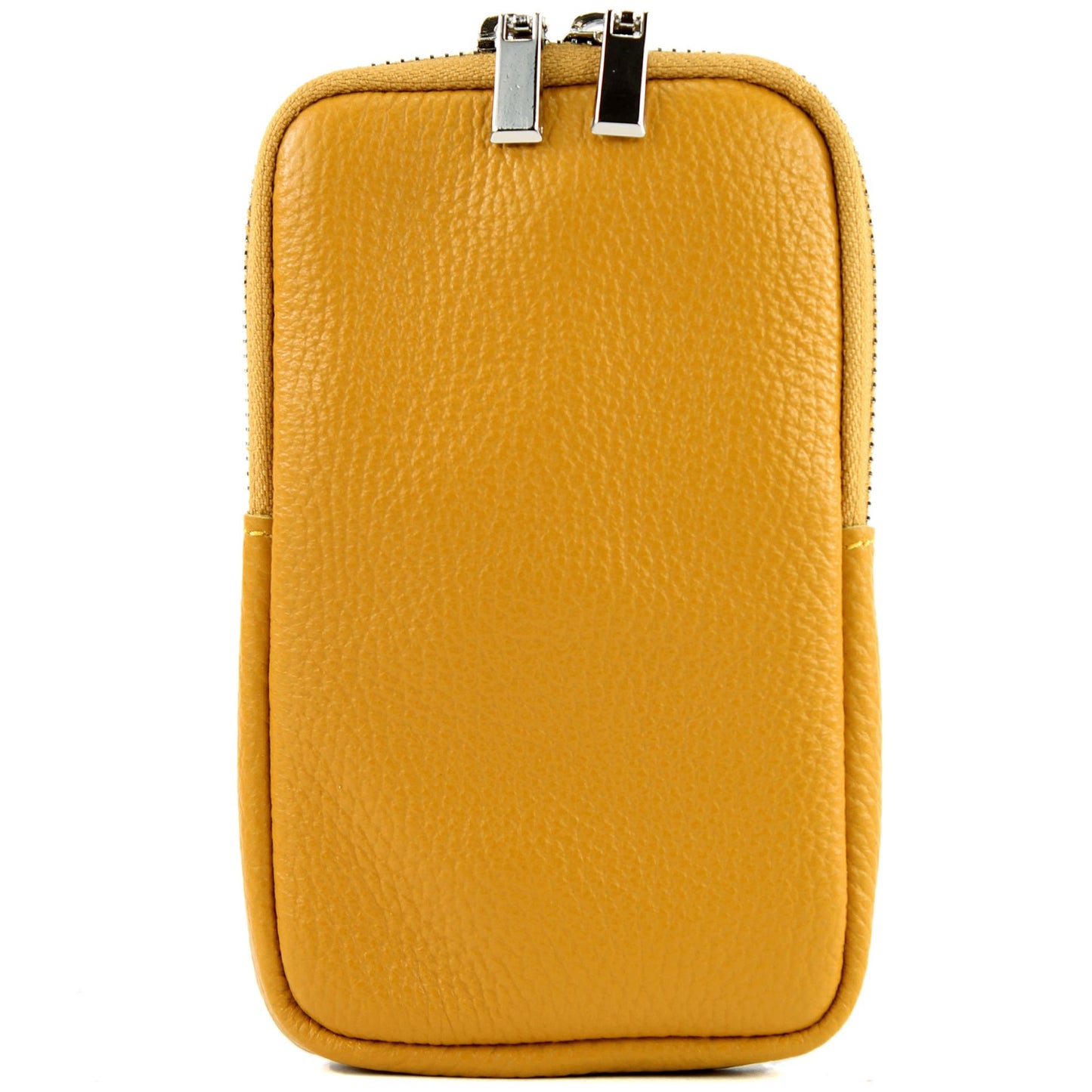 modamoda de - T197 - ital. Leder Umhängetasche Handytasche Klein