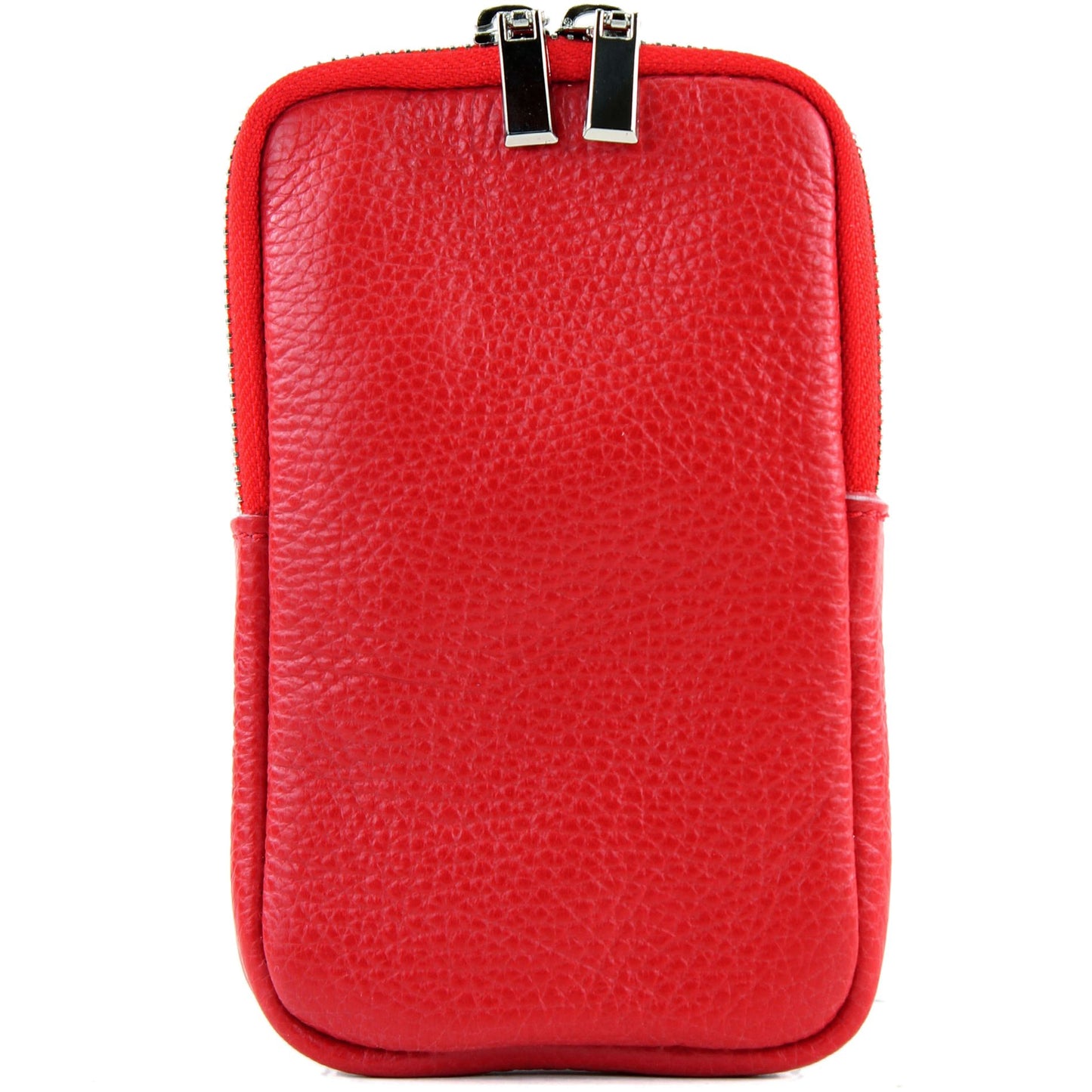 modamoda de - T197 - ital. Leder Umhängetasche Handytasche Klein