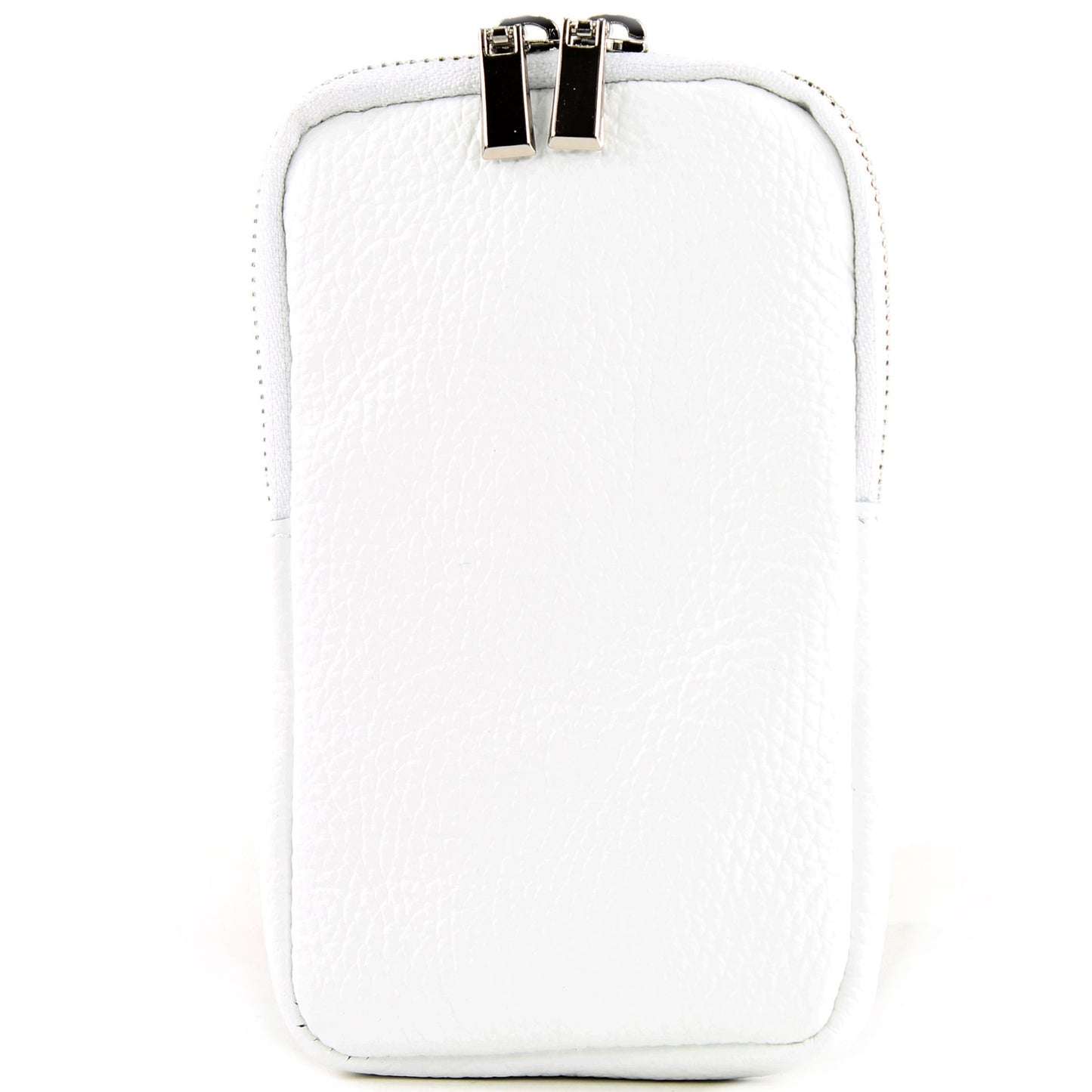 modamoda de - T197 - ital. Leder Umhängetasche Handytasche Klein