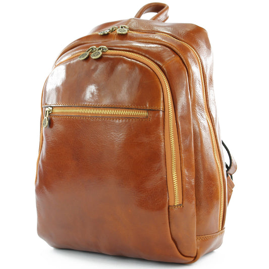 modamoda de - T204 -  ital. Unisex Rucksack aus Leder