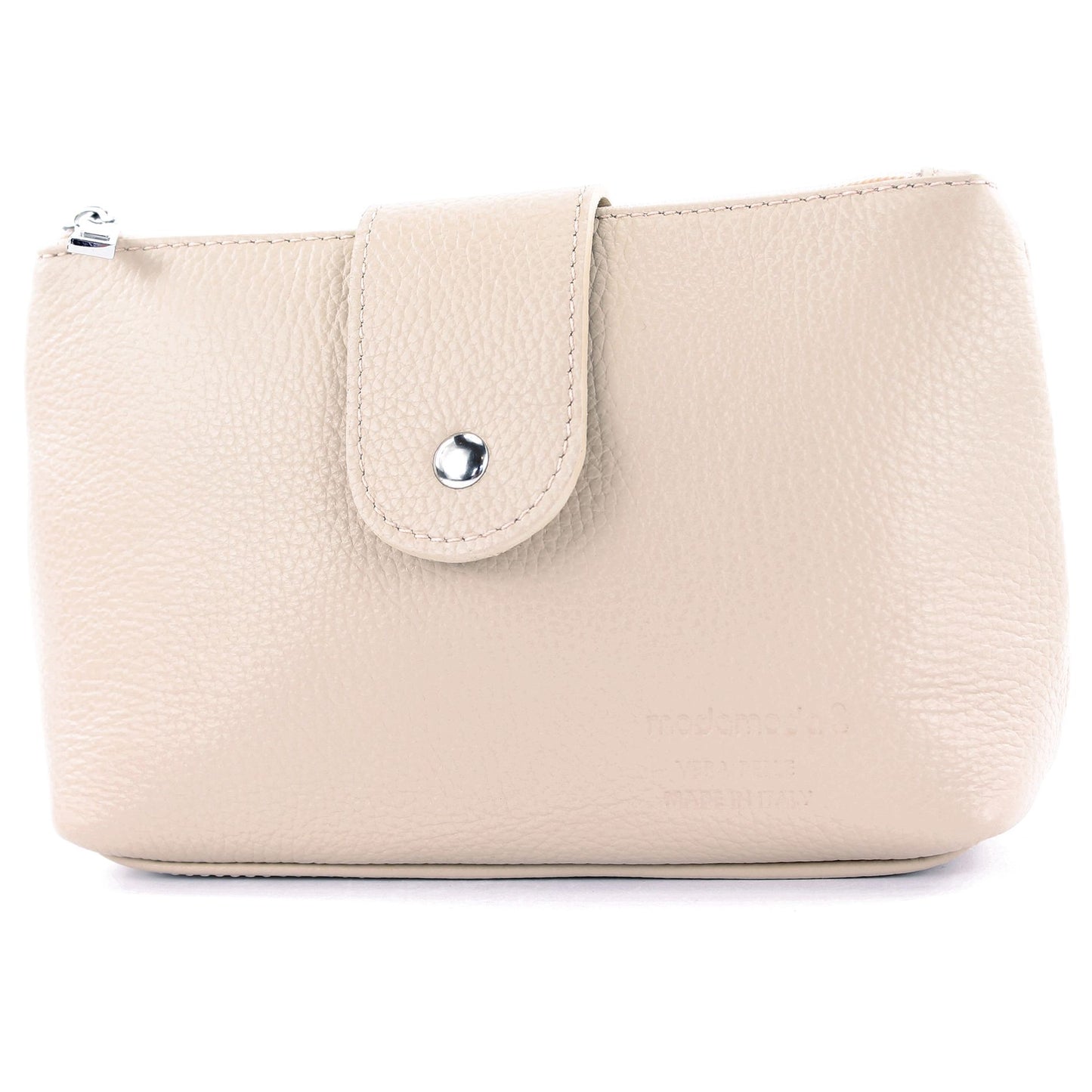 modamoda de T213 Damen Leder Kosmetiktasche Reiseetui Medium handmade in Italy