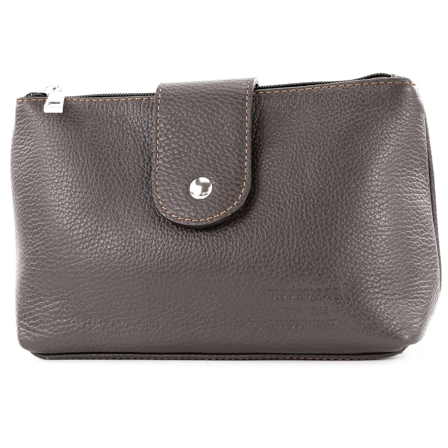 modamoda de T213 Damen Leder Kosmetiktasche Reiseetui Medium handmade in Italy