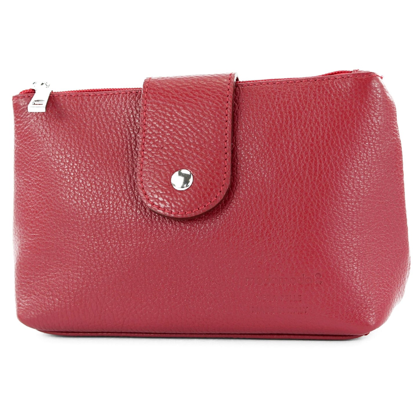 modamoda de T213 Damen Leder Kosmetiktasche Reiseetui Medium handmade in Italy