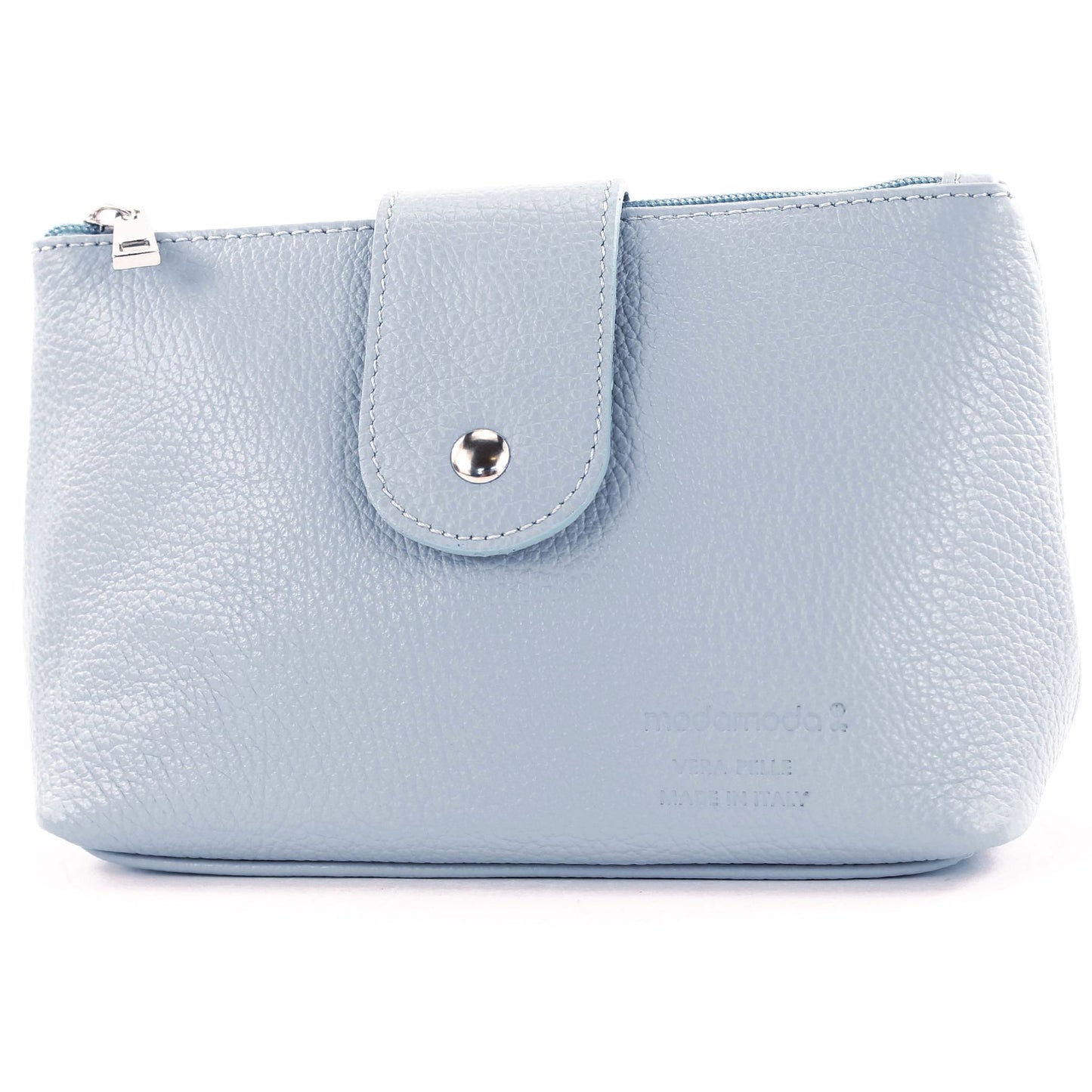 modamoda de T213 Damen Leder Kosmetiktasche Reiseetui Medium handmade in Italy