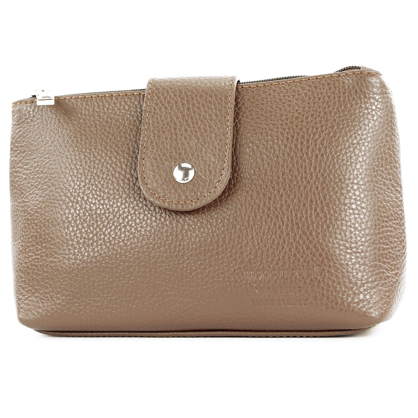 modamoda de T213 Damen Leder Kosmetiktasche Reiseetui Medium handmade in Italy