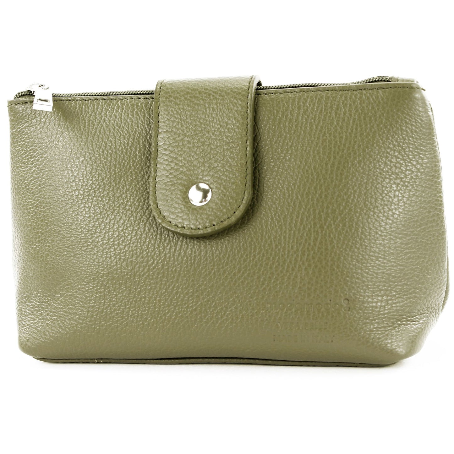 modamoda de T213 Damen Leder Kosmetiktasche Reiseetui Medium handmade in Italy