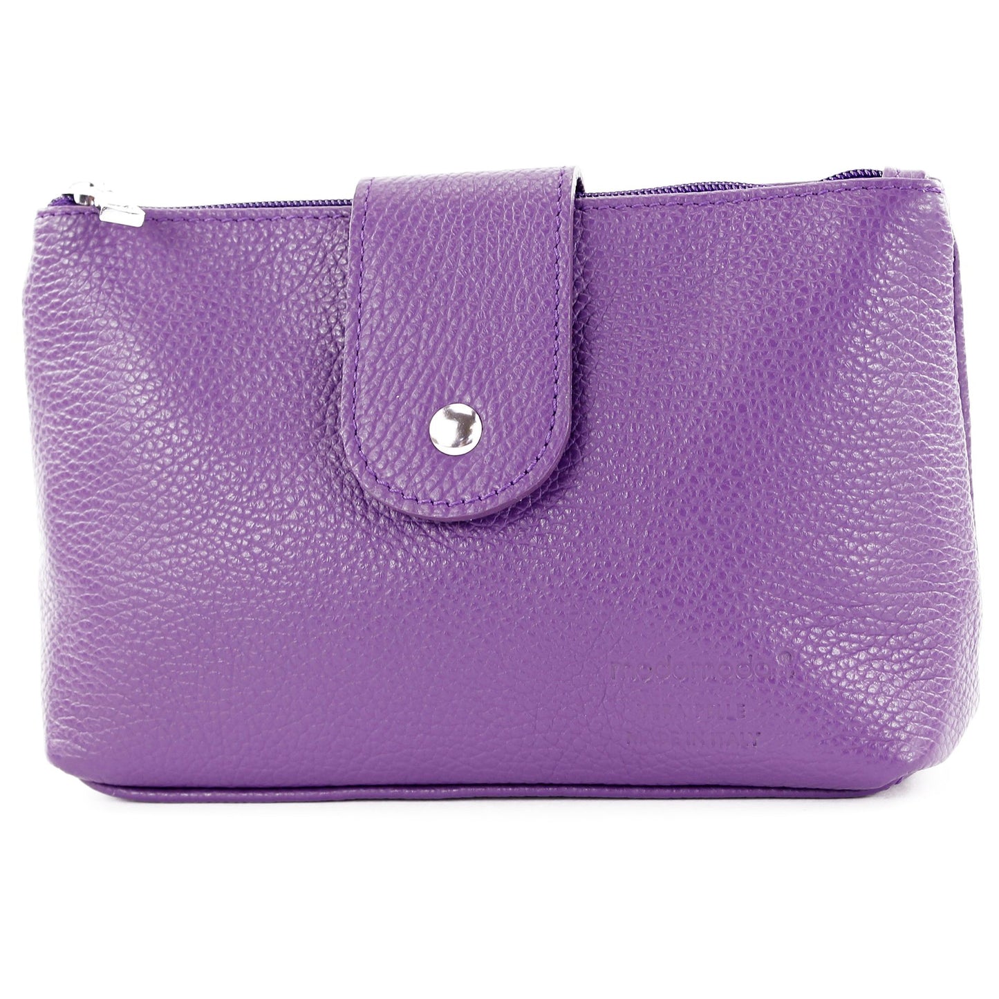 modamoda de T213 Damen Leder Kosmetiktasche Reiseetui Medium handmade in Italy