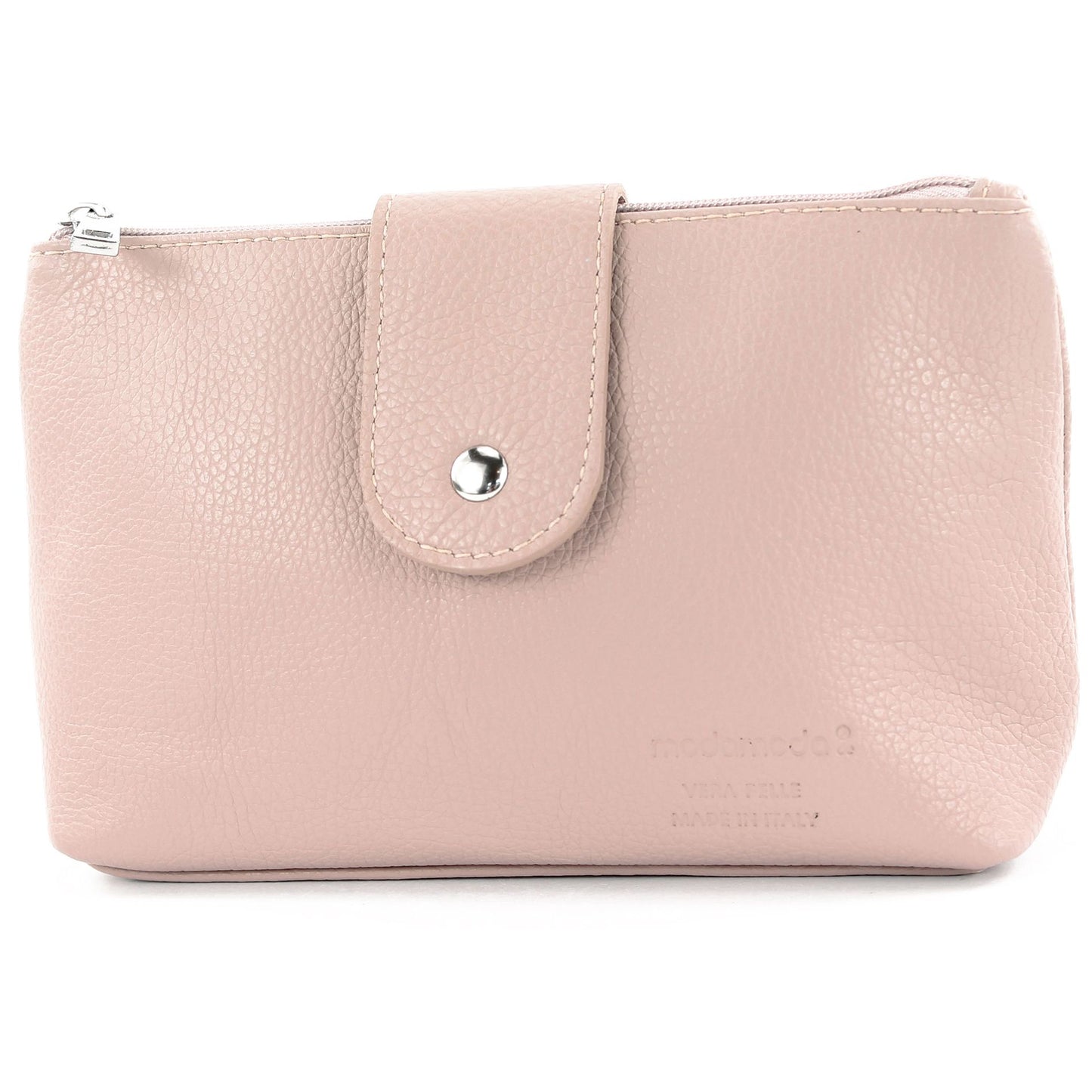 modamoda de T213 Damen Leder Kosmetiktasche Reiseetui Medium handmade in Italy