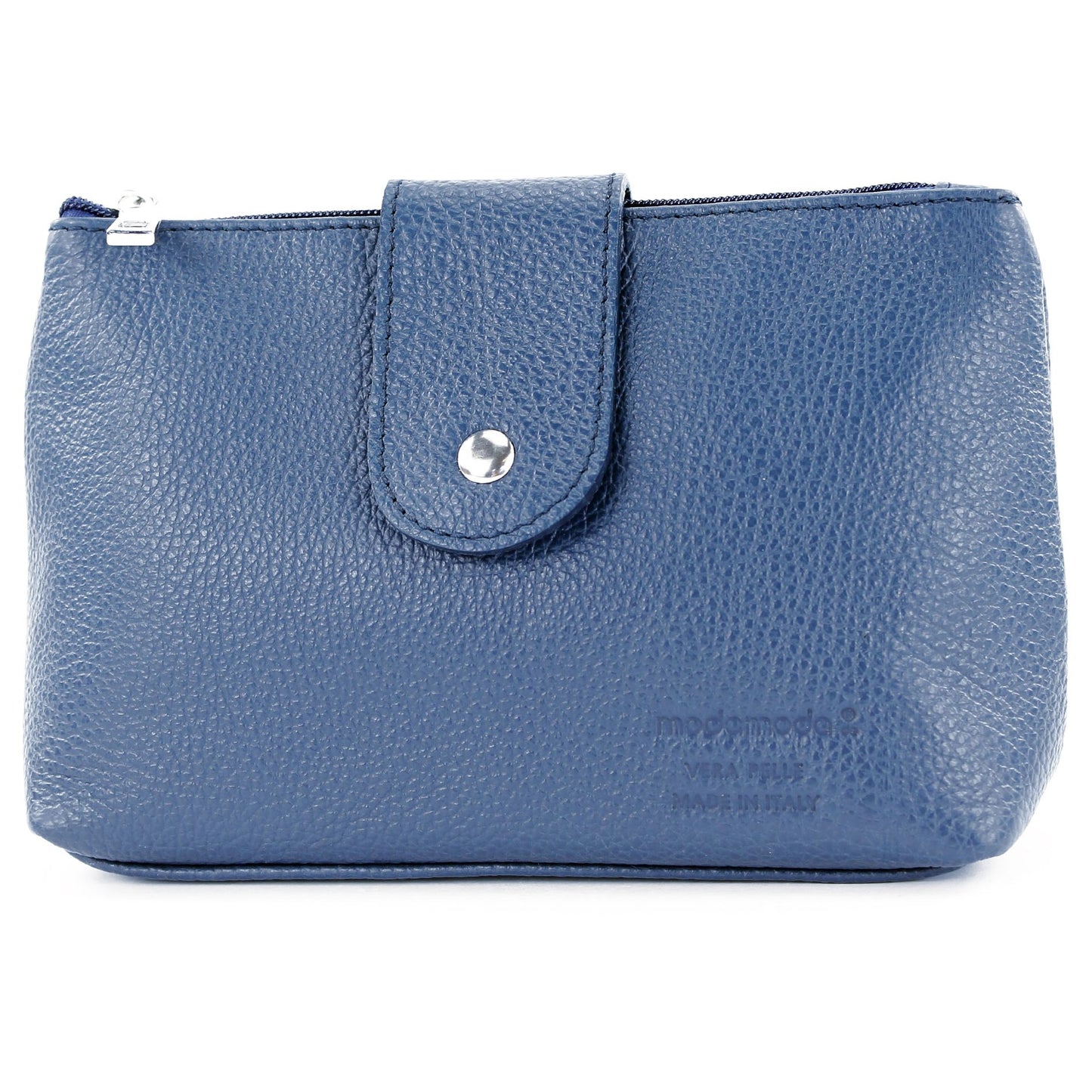 modamoda de T213 Damen Leder Kosmetiktasche Reiseetui Medium handmade in Italy