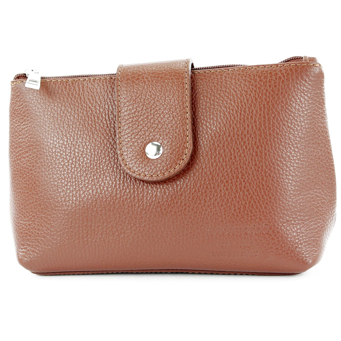 modamoda de T213 Damen Leder Kosmetiktasche Reiseetui Medium handmade in Italy