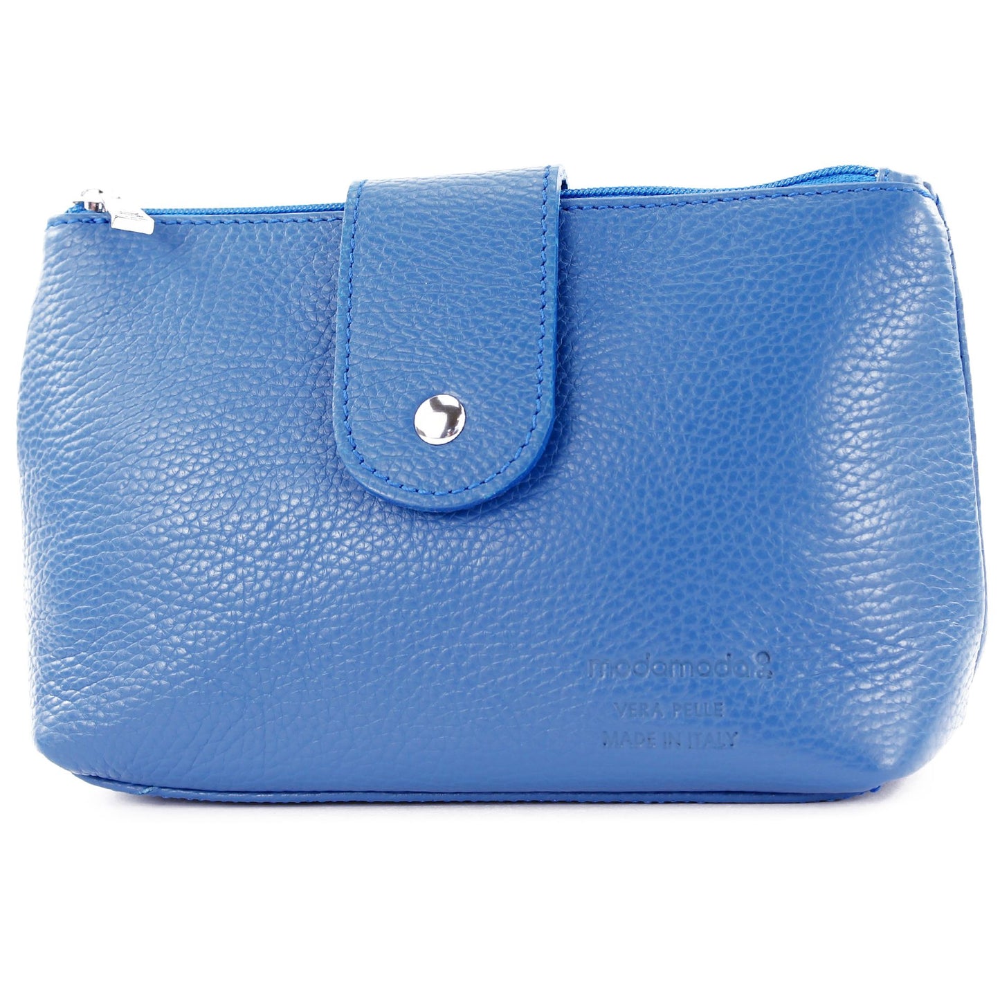 modamoda de T213 Damen Leder Kosmetiktasche Reiseetui Medium handmade in Italy