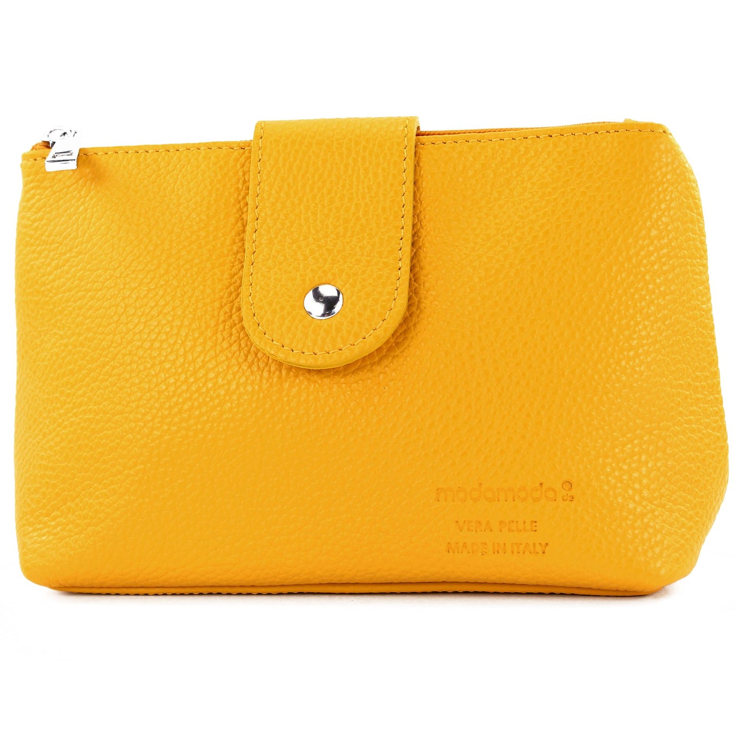 modamoda de T213 Damen Leder Kosmetiktasche Reiseetui Medium handmade in Italy