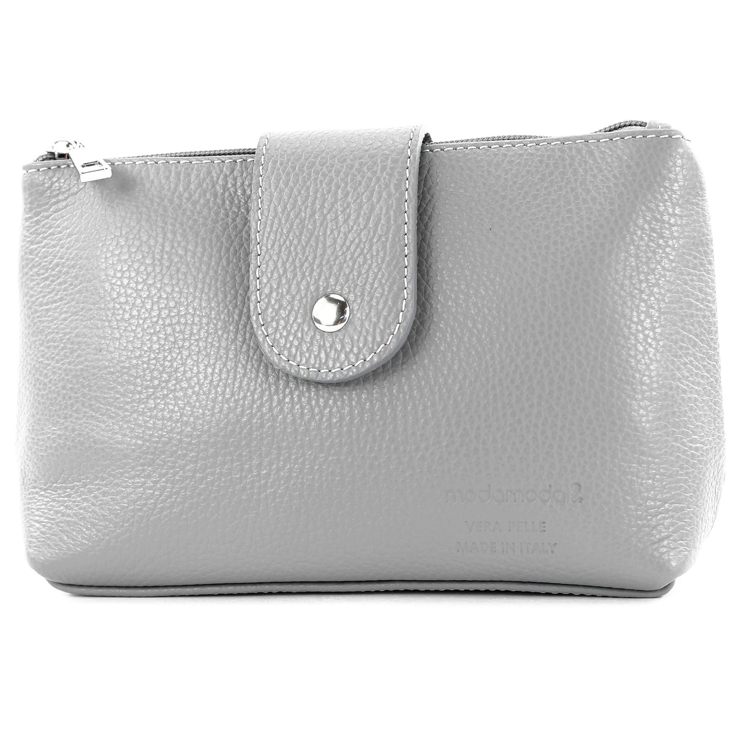 modamoda de T213 Damen Leder Kosmetiktasche Reiseetui Medium handmade in Italy