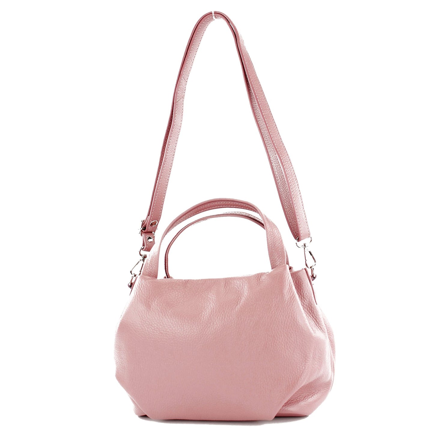 modamoda de T218 Damen Leder Henkeltasche Tragetasche Schultertasche handmade in Italy