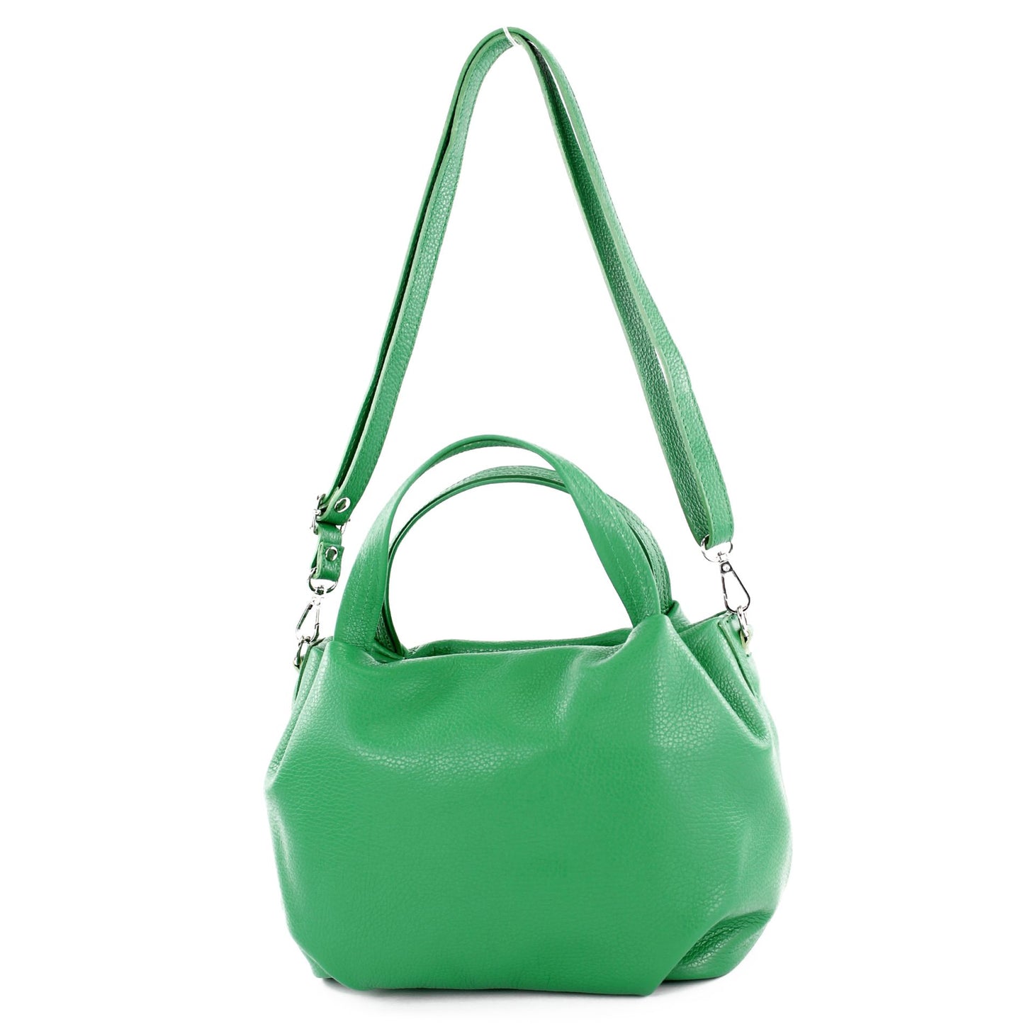 modamoda de T218 Damen Leder Henkeltasche Tragetasche Schultertasche handmade in Italy