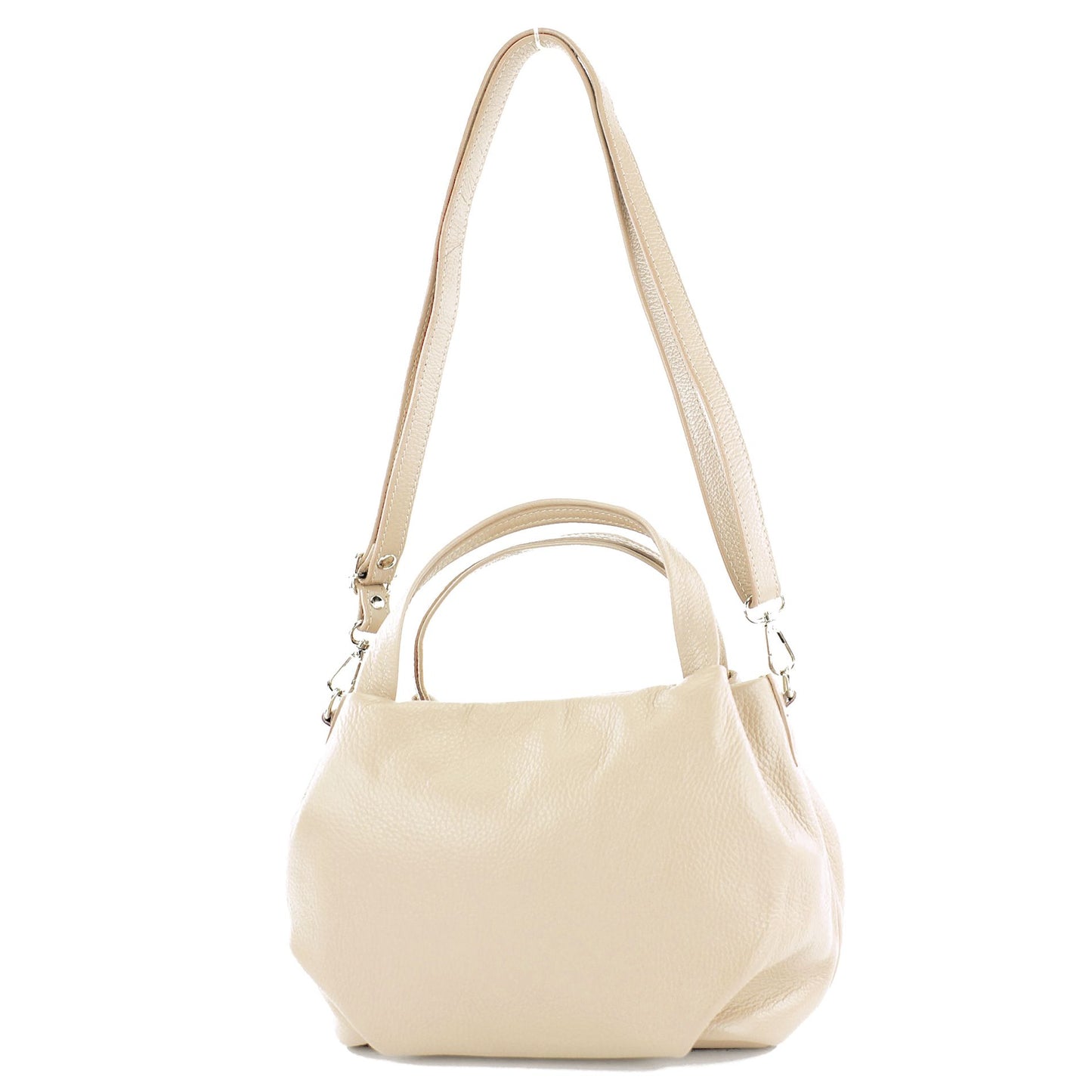 modamoda de T218 Damen Leder Henkeltasche Tragetasche Schultertasche handmade in Italy